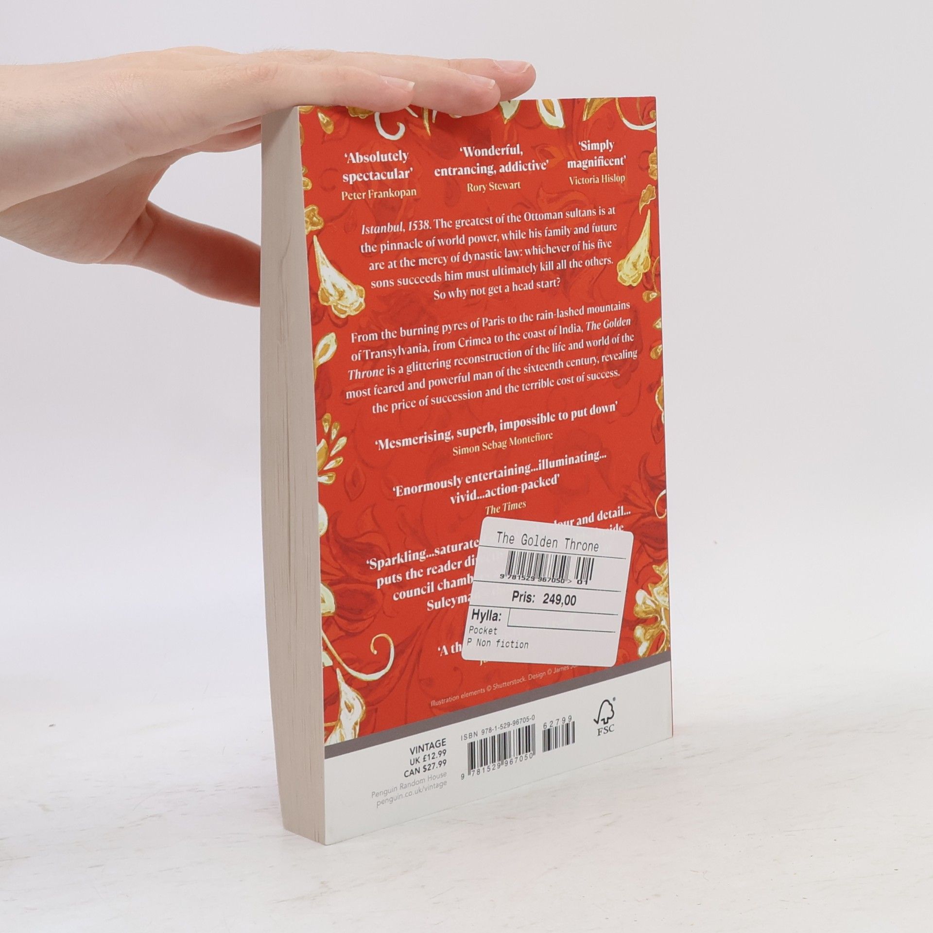 Christopher De Bellaigue The Golden Throne: The Story of Suleyman the Magnificent
