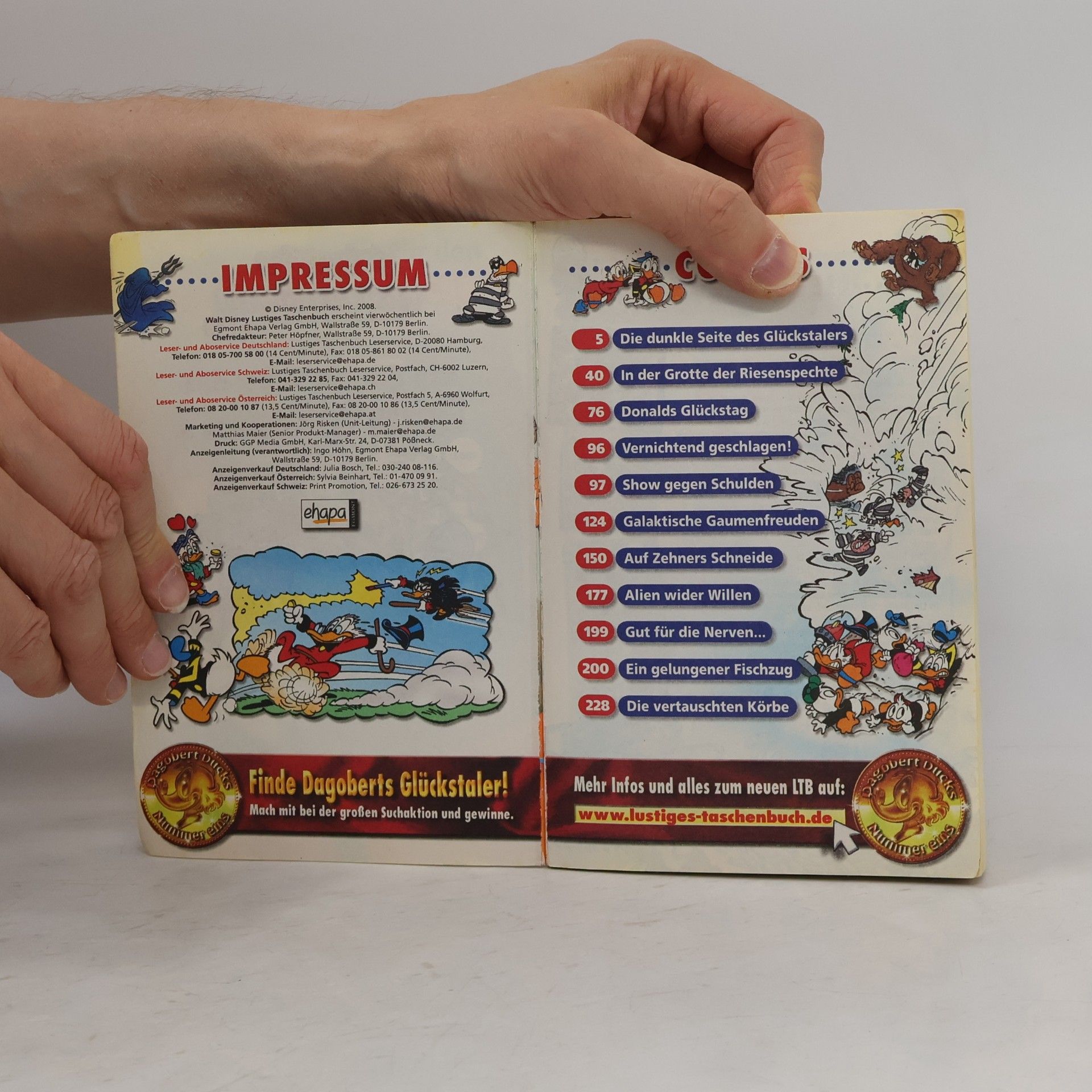 Walt Disney Lustiges Taschenbuch 381