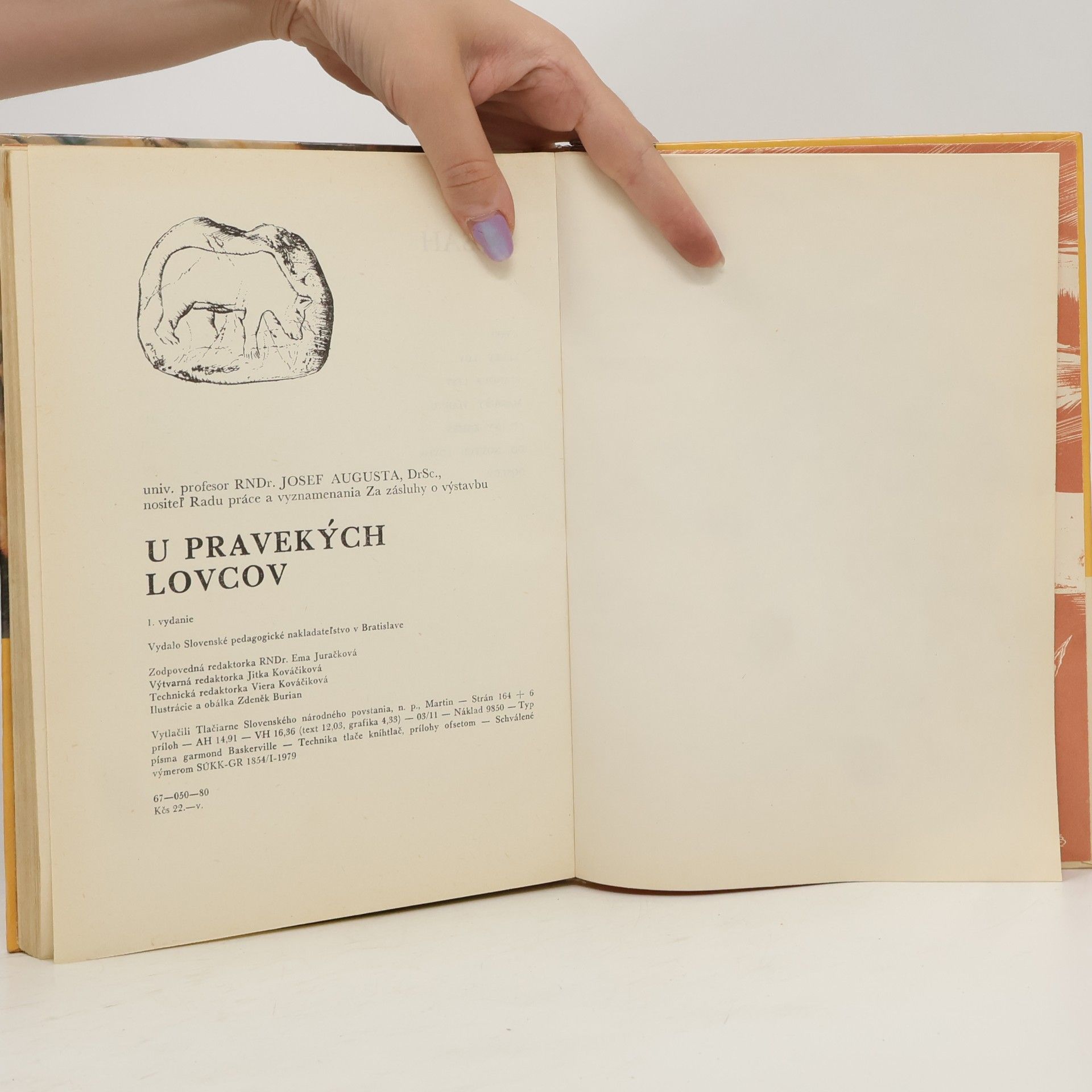 Josef Augusta U pravekých lovcov