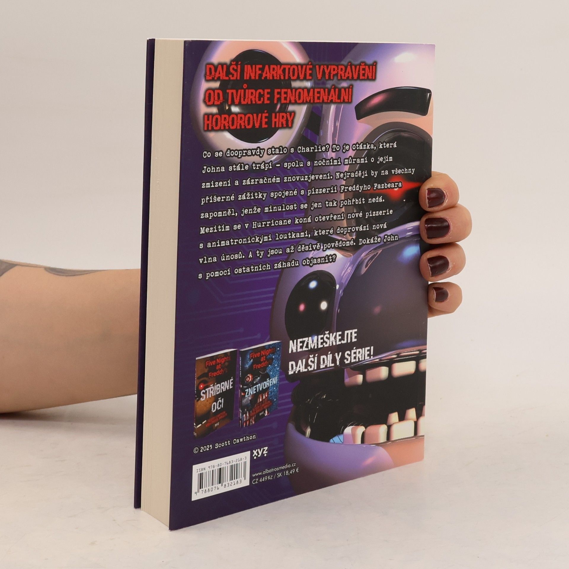 Scott Cawthon Five nights at Freddy's. Čtvrtá šatna