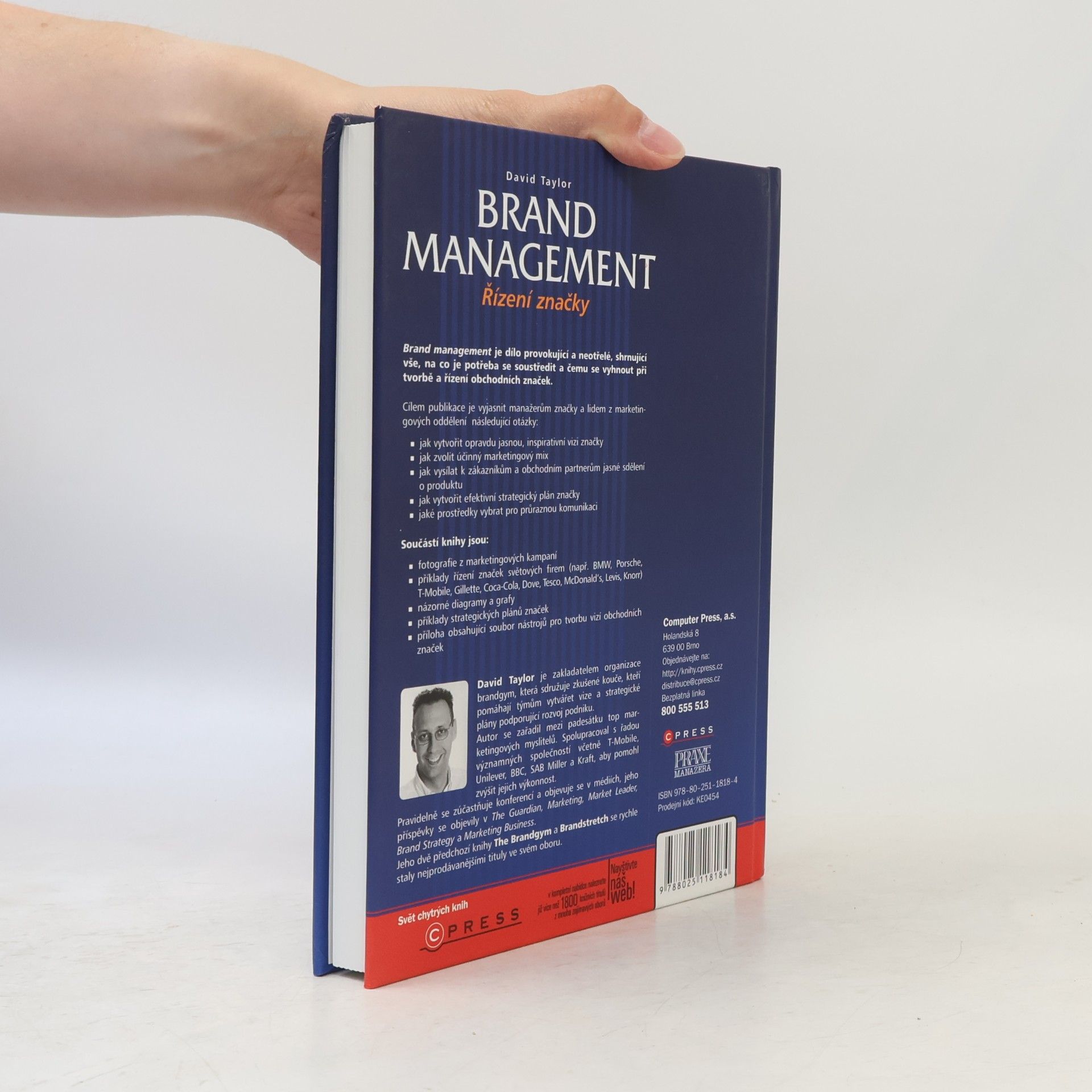 David Conrad Taylor Brand management. Řízení značky