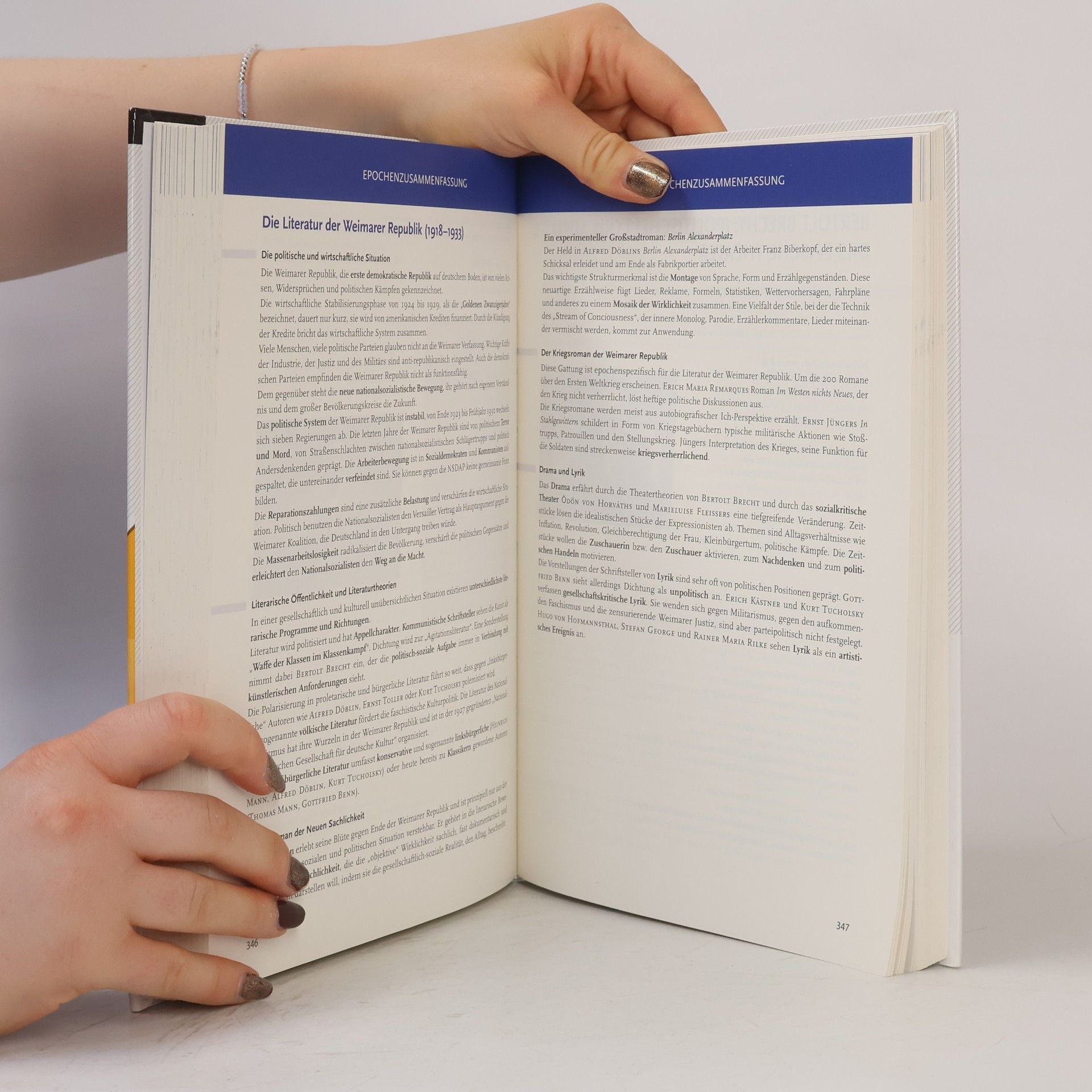 Autores varios Stichwort Literatur