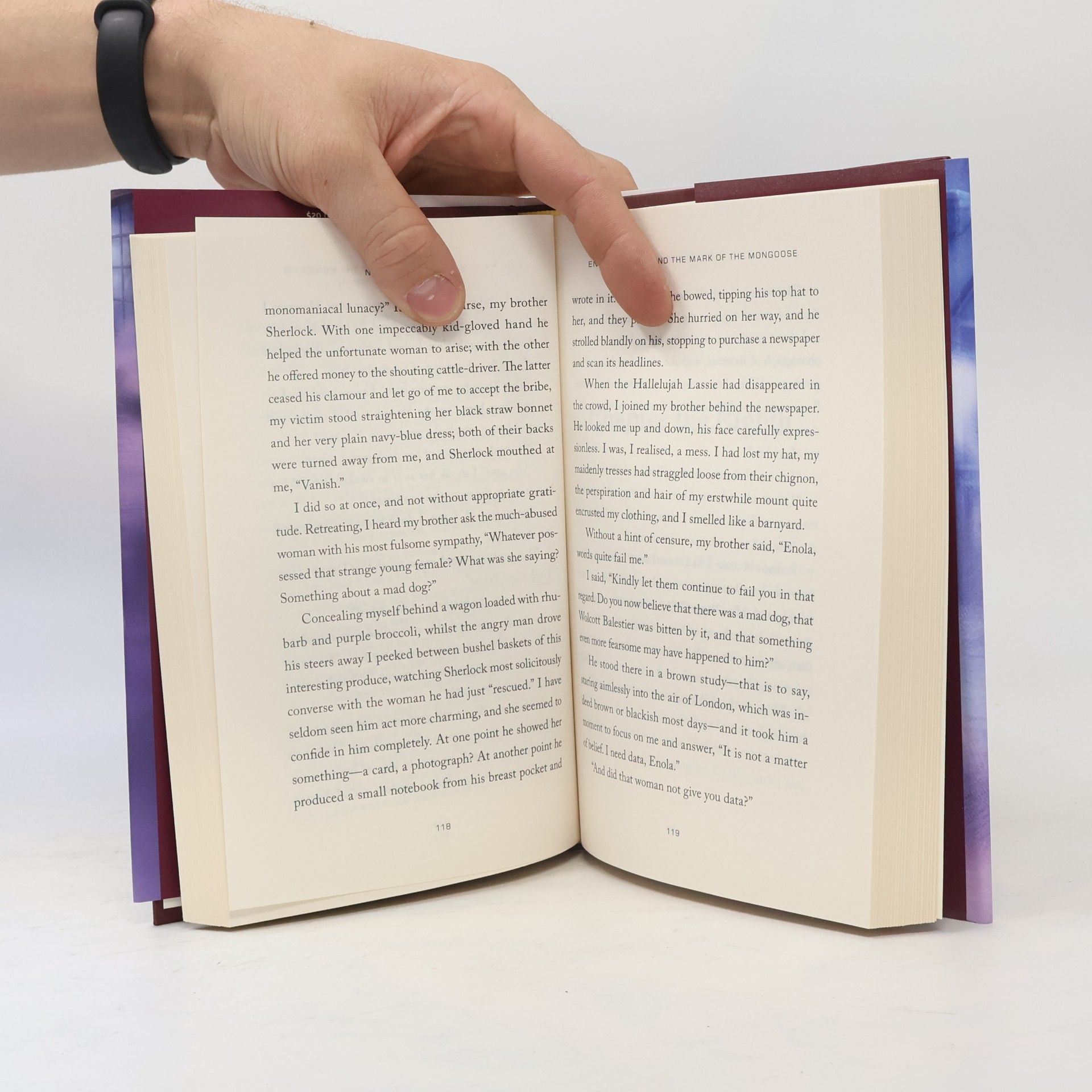 Nancy Springer Enola Holmes and the Mark of the Mongoose