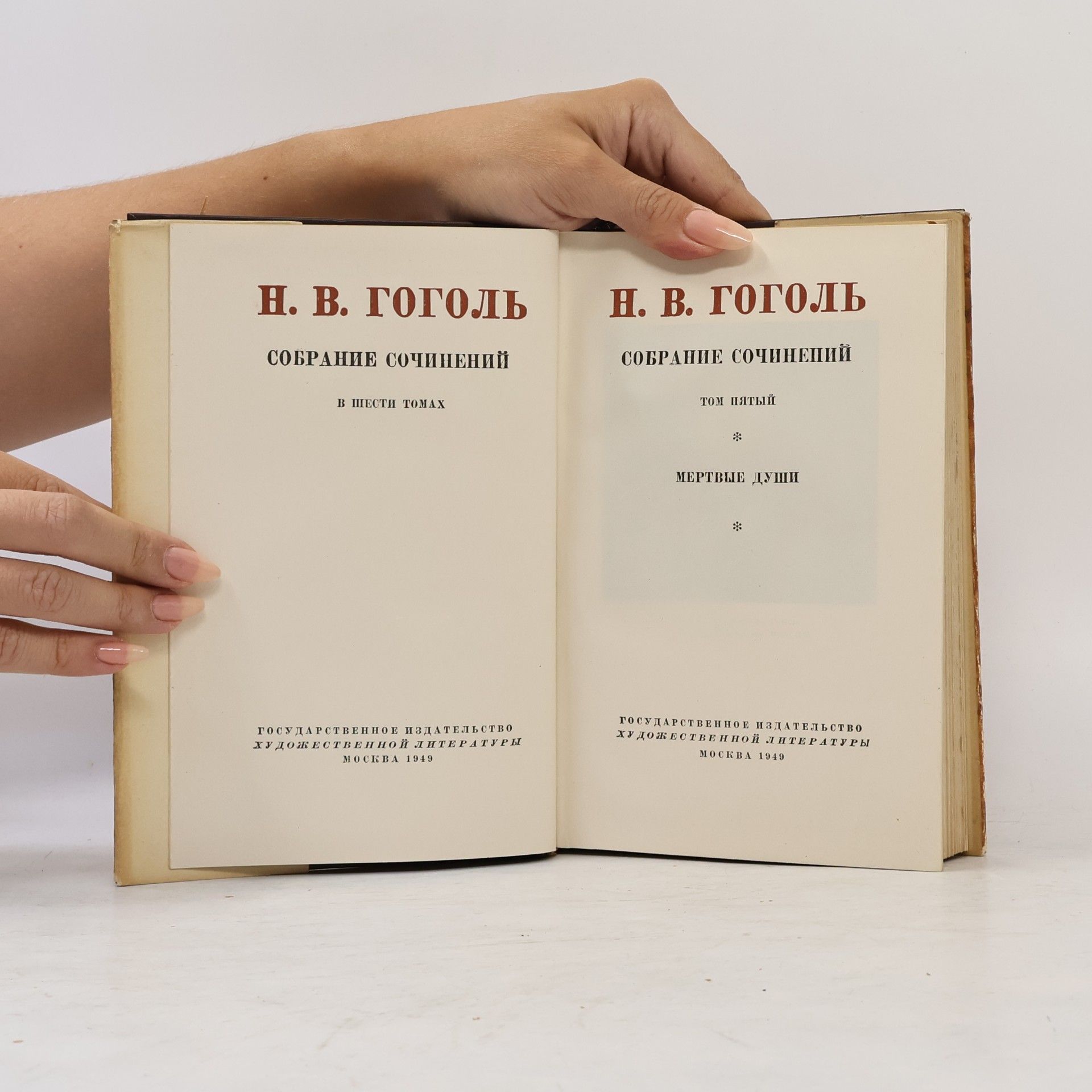 Nikolaj Vasiljevič Gogol Собрание сочинений. Том пятый. Мертвые души