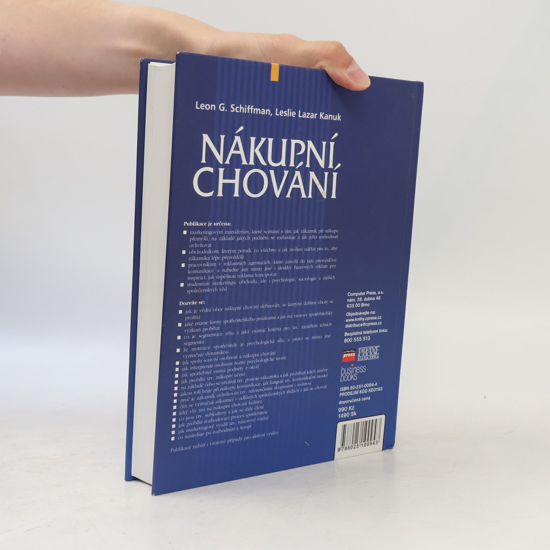 Leon G. Schiffman Nákupní chování