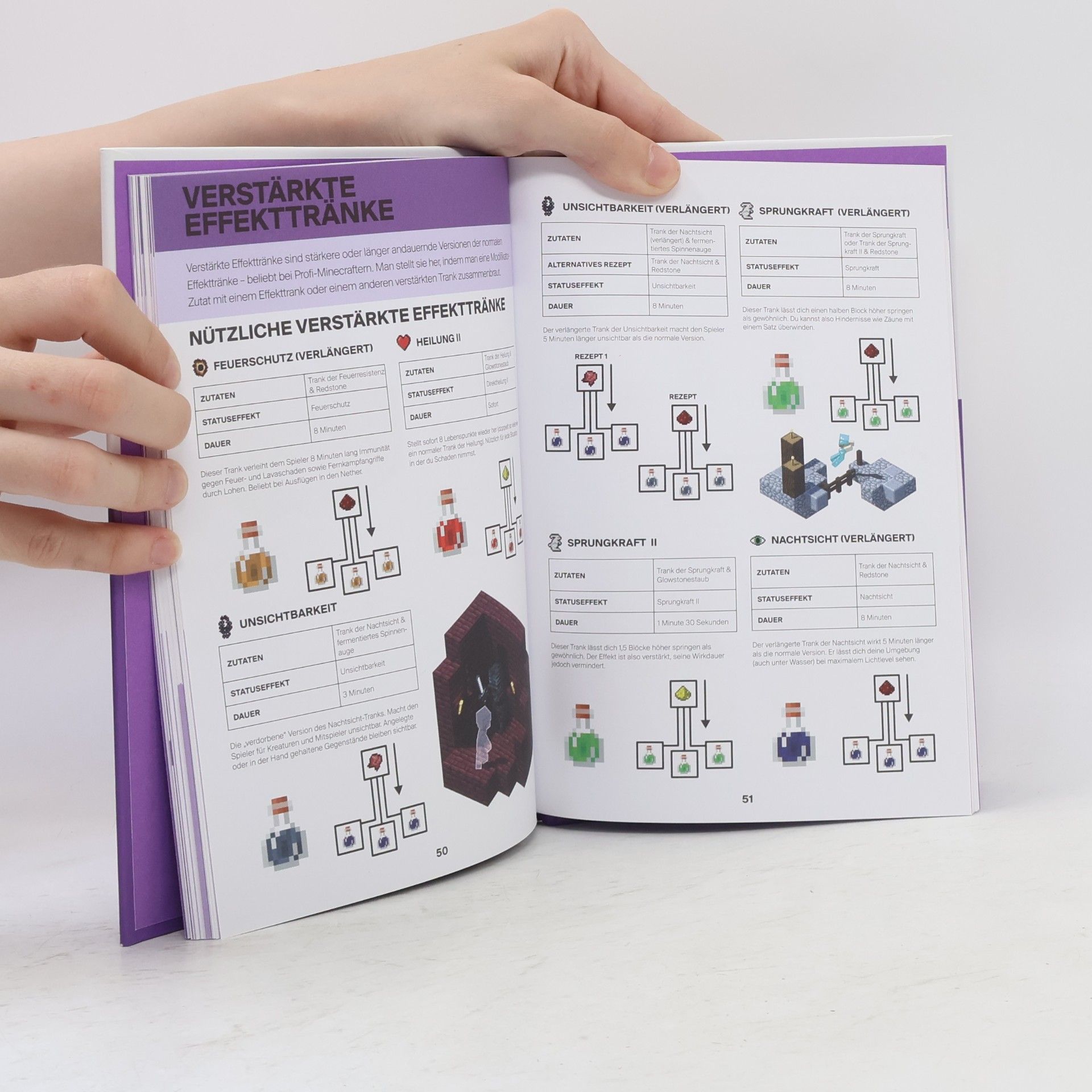 Stephanie Milton Minecraft - Handbuch für Zauber und Tränke
