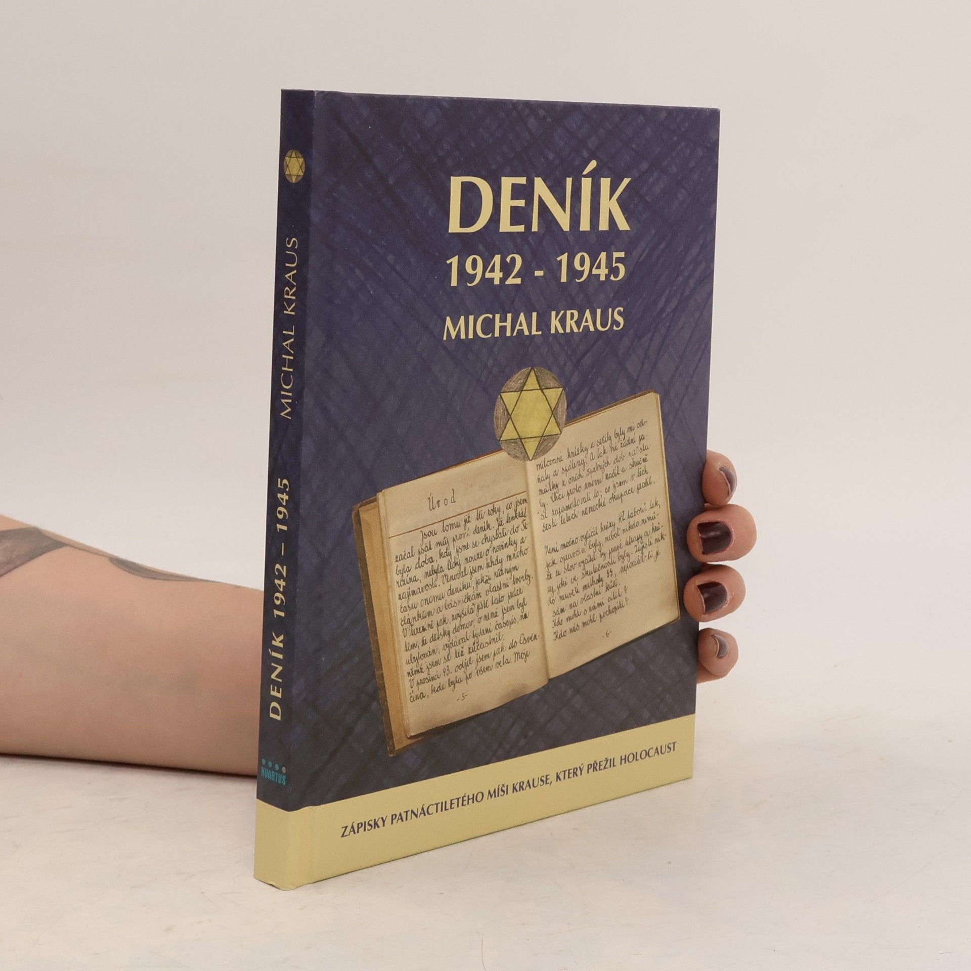 Michal Kraus Deník 1942-5. Zápisky patnáctiletého Míši Krause, který přežil holocaust