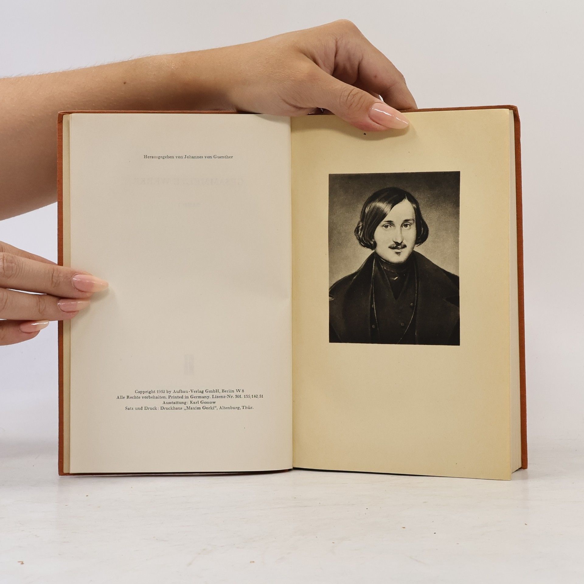 Nikolai Wassiljewitsch Gogol Gesammelte Werke I.