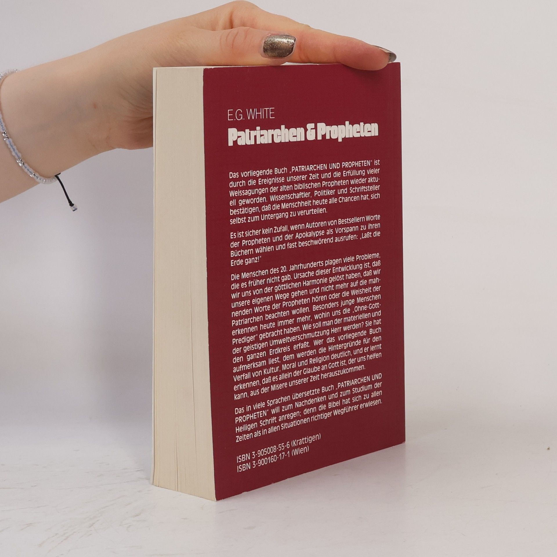 Ellen G. White Patriarchen und Propheten