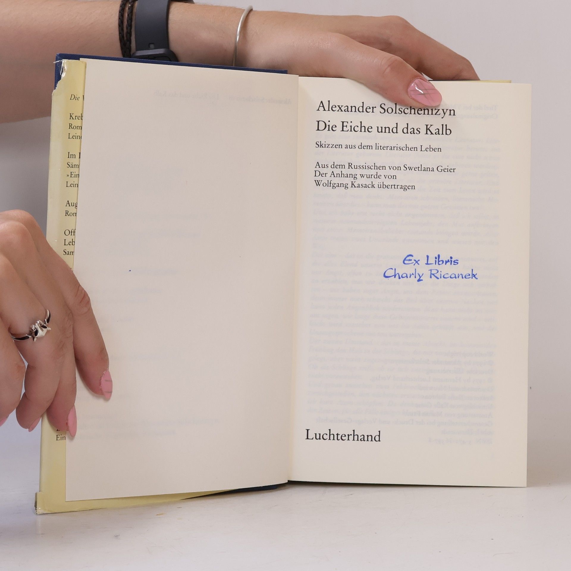 Aleksandr Solzhenitsyn Die Eiche und das Kalb