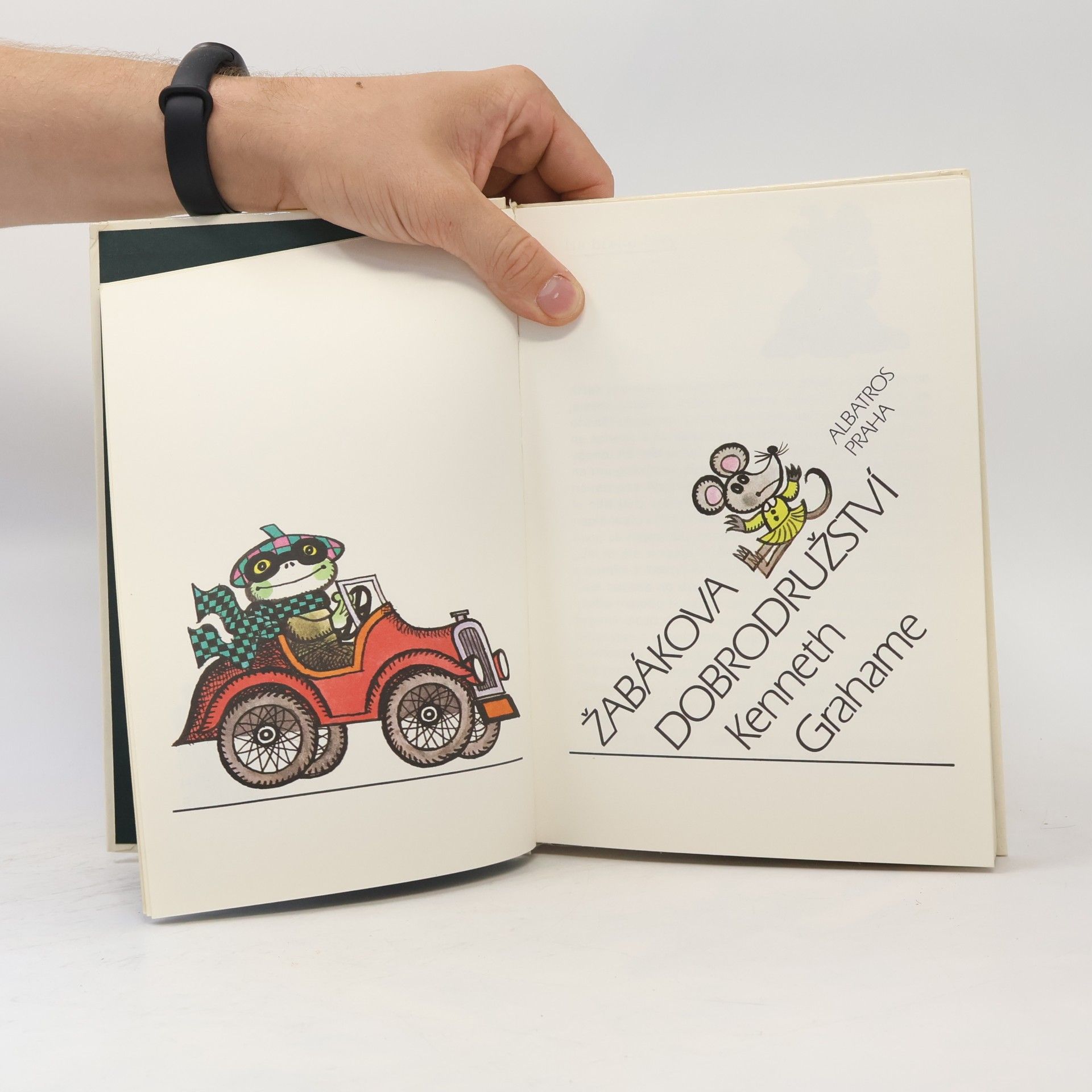Kenneth Grahame Žabákova dobrodružství