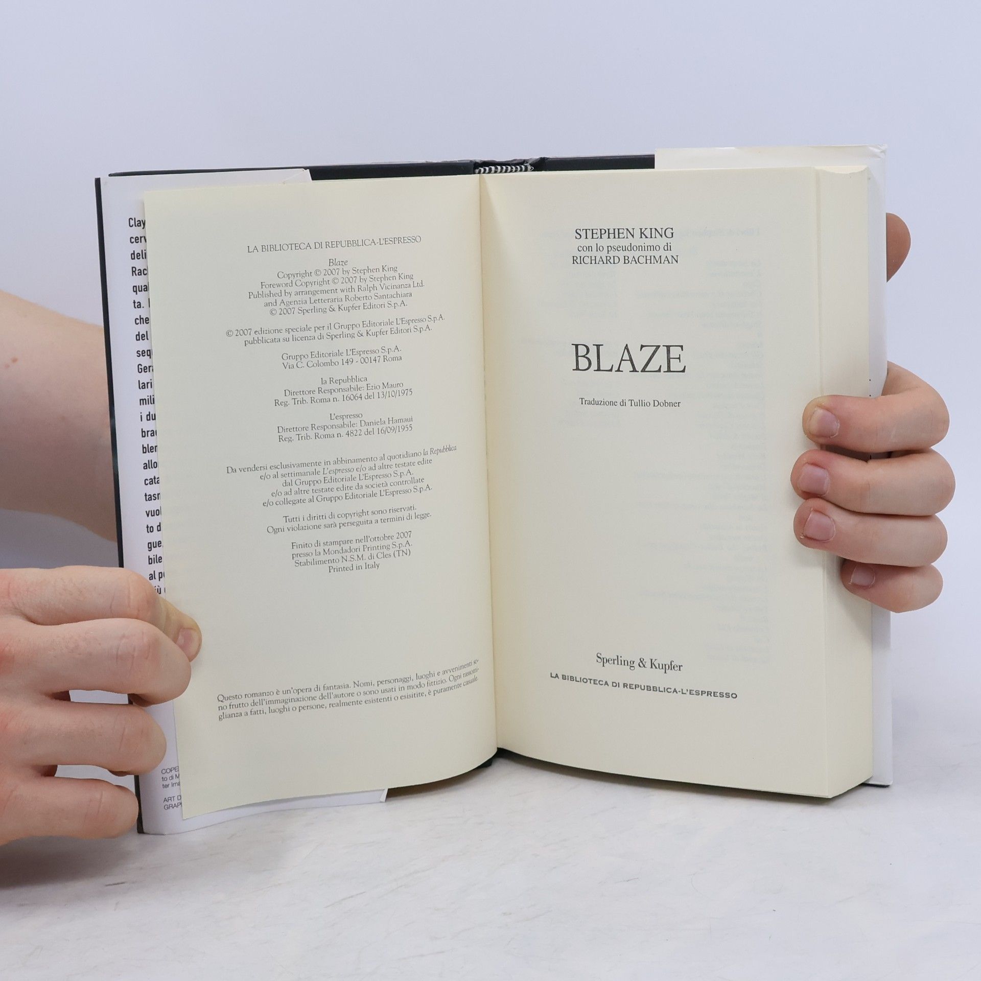Stephen King Blaze