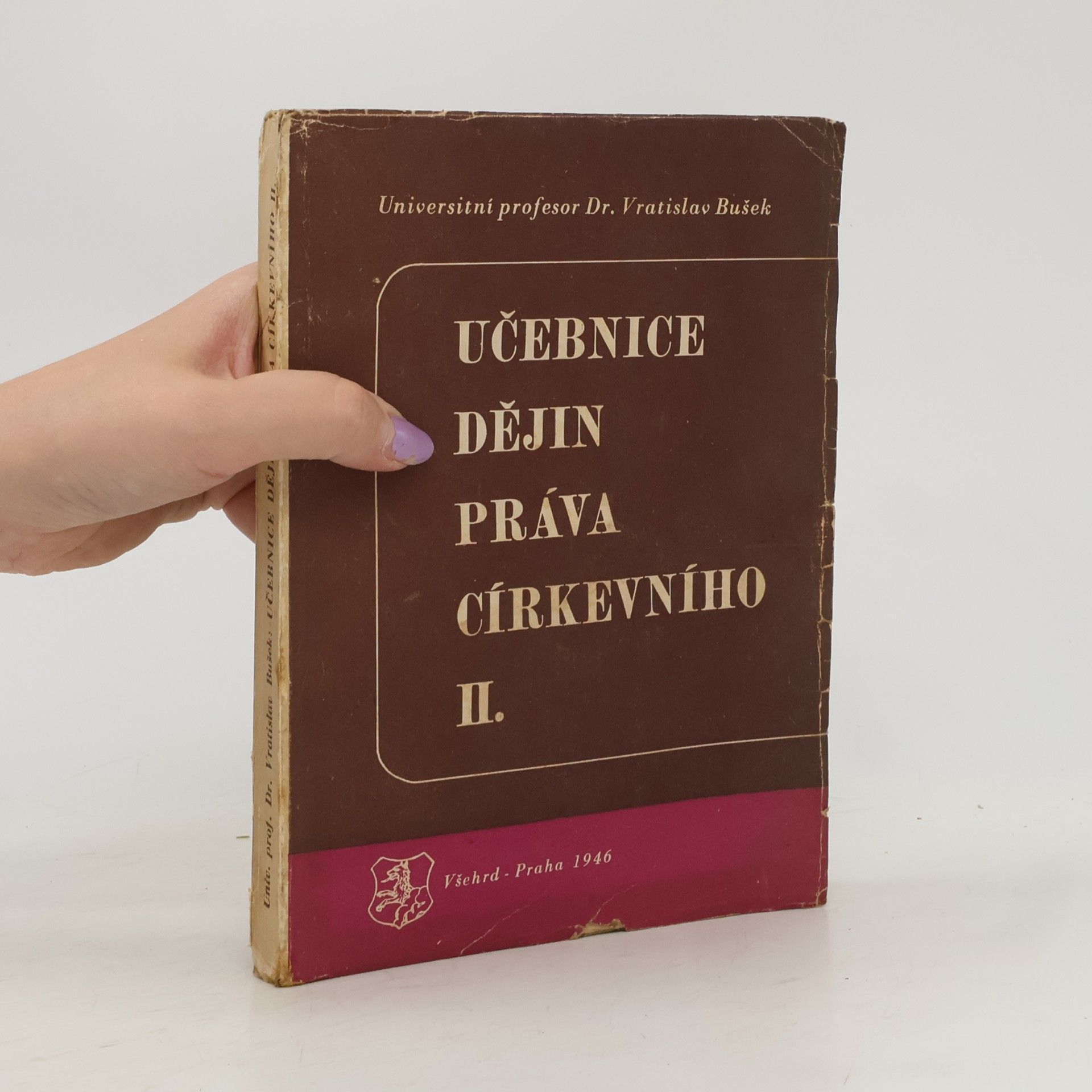 Vratislav Bušek Učebnice dějin práva církevního II