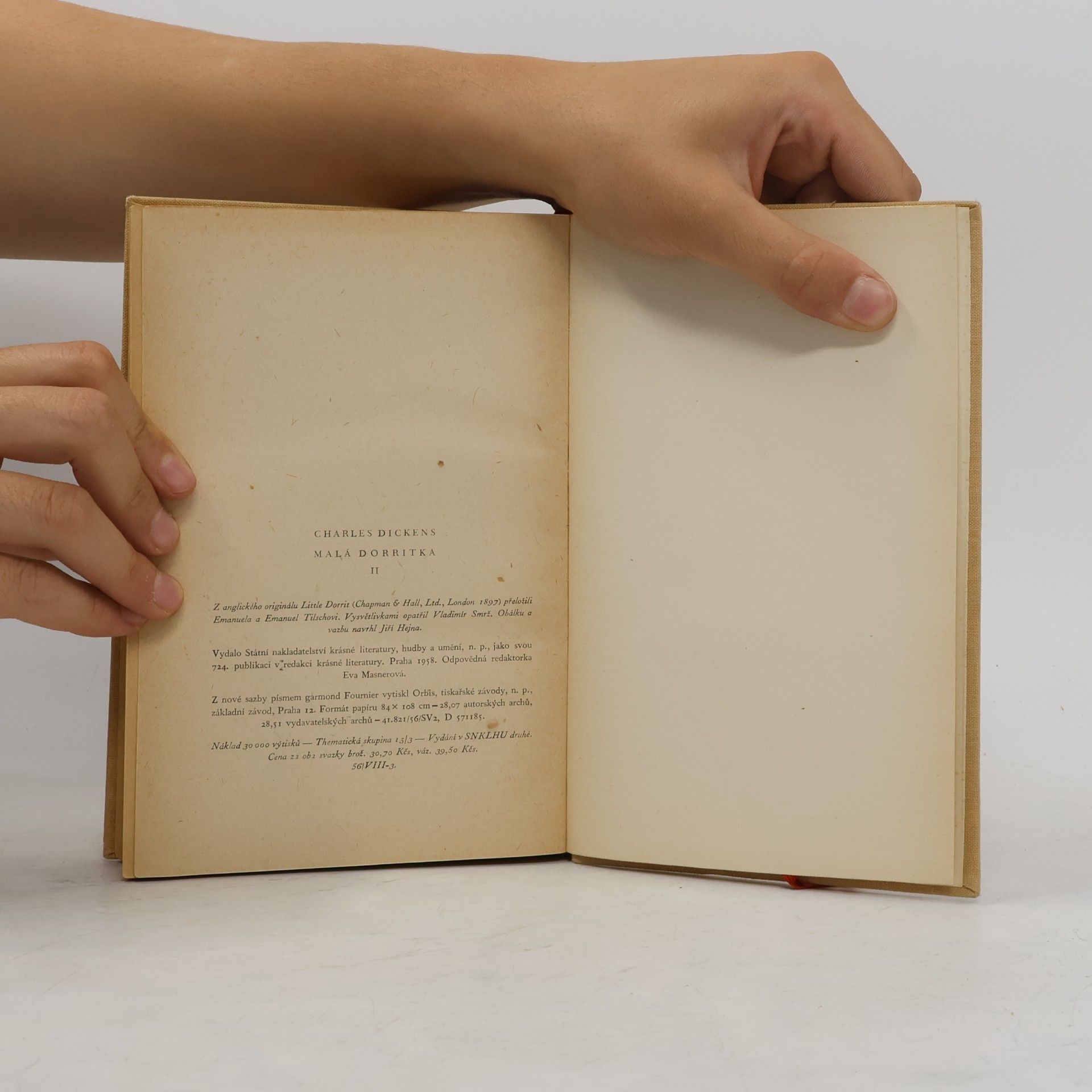 Charles Dickens Malá Doritka. Kniha druhá