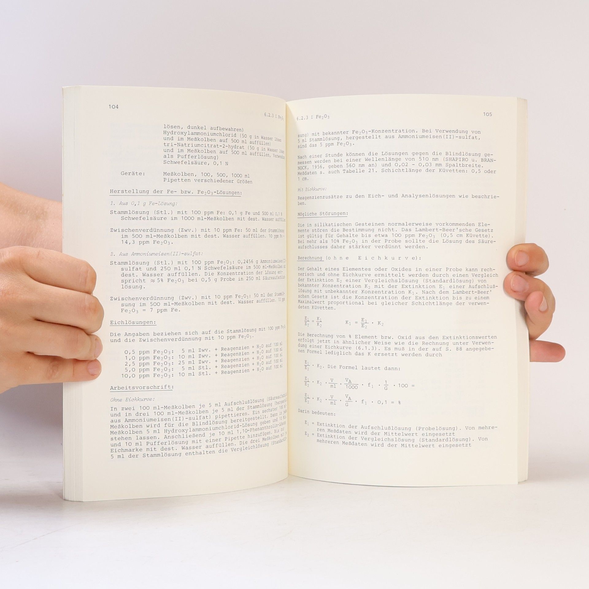 Albert Günter Herrmann Praktikum der Gesteinsanalyse.