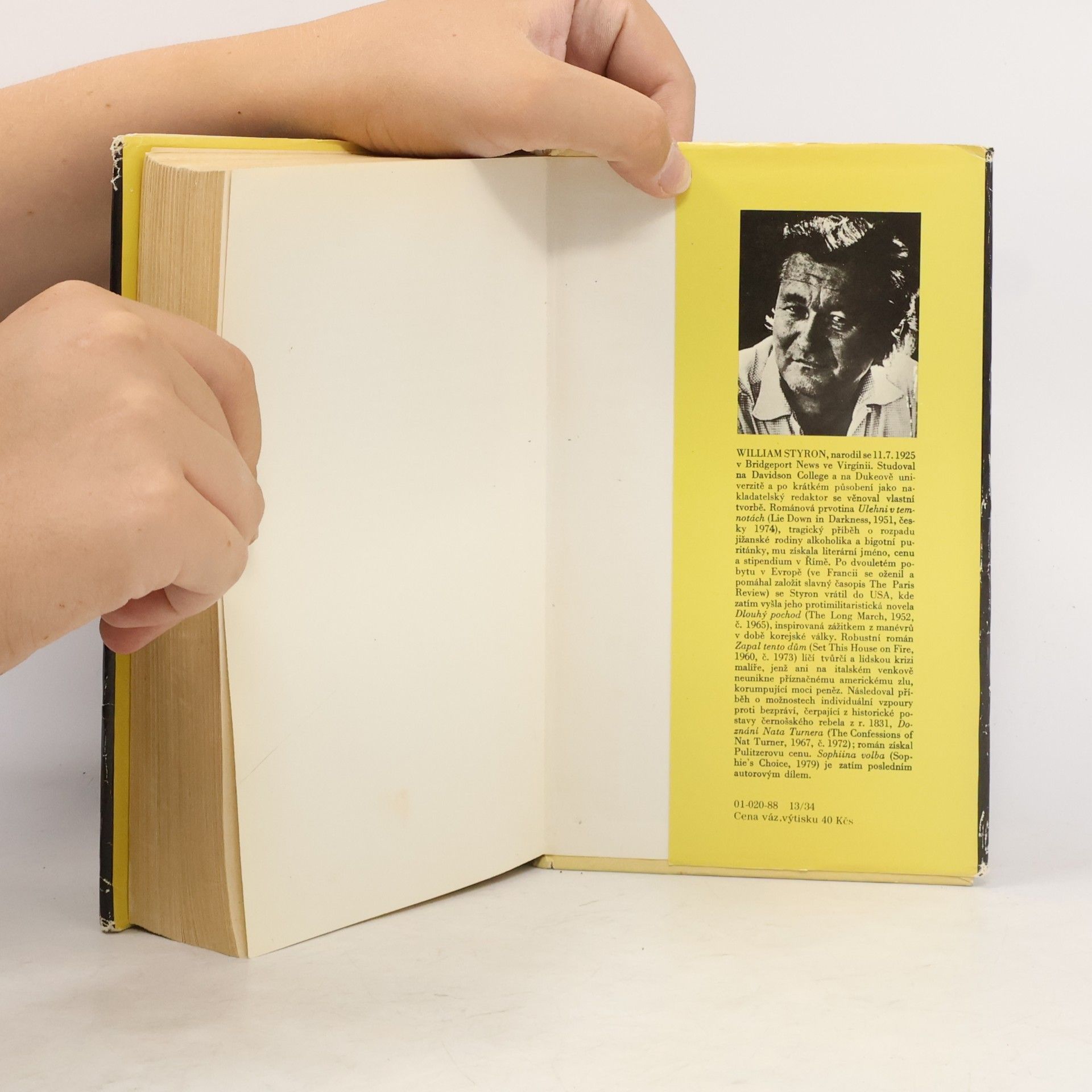 William Styron Sophiina volba