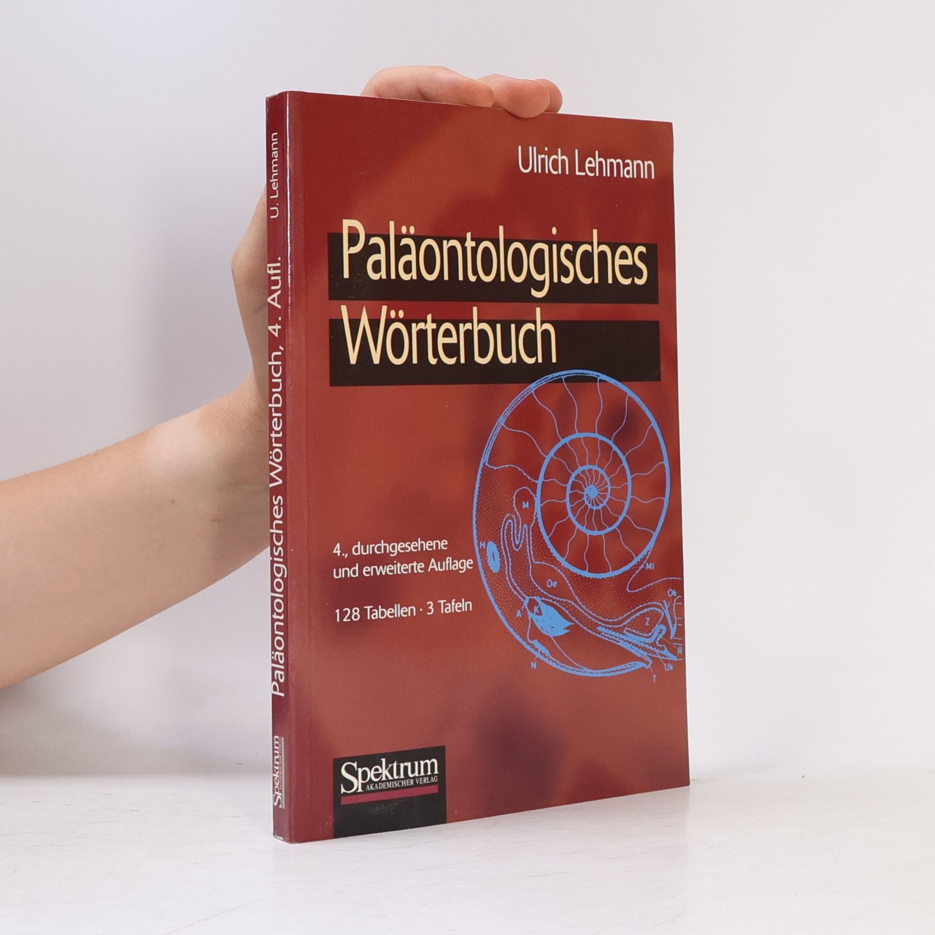 Ulrich Lehmann Paläontologisches Wörterbuch