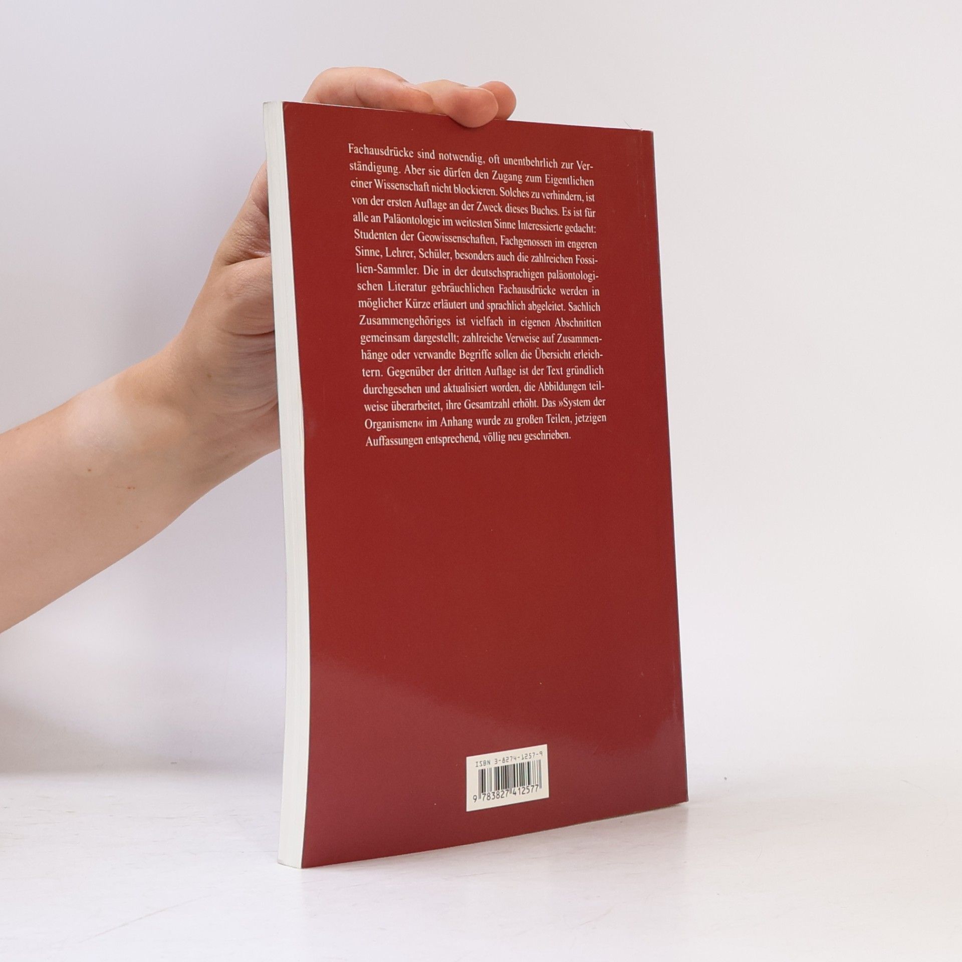Ulrich Lehmann Paläontologisches Wörterbuch