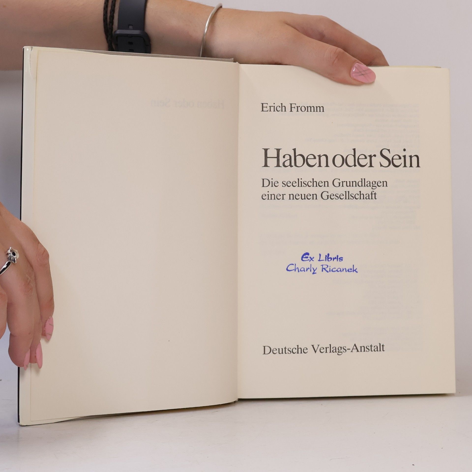 Erich Fromm Haben oder Sein