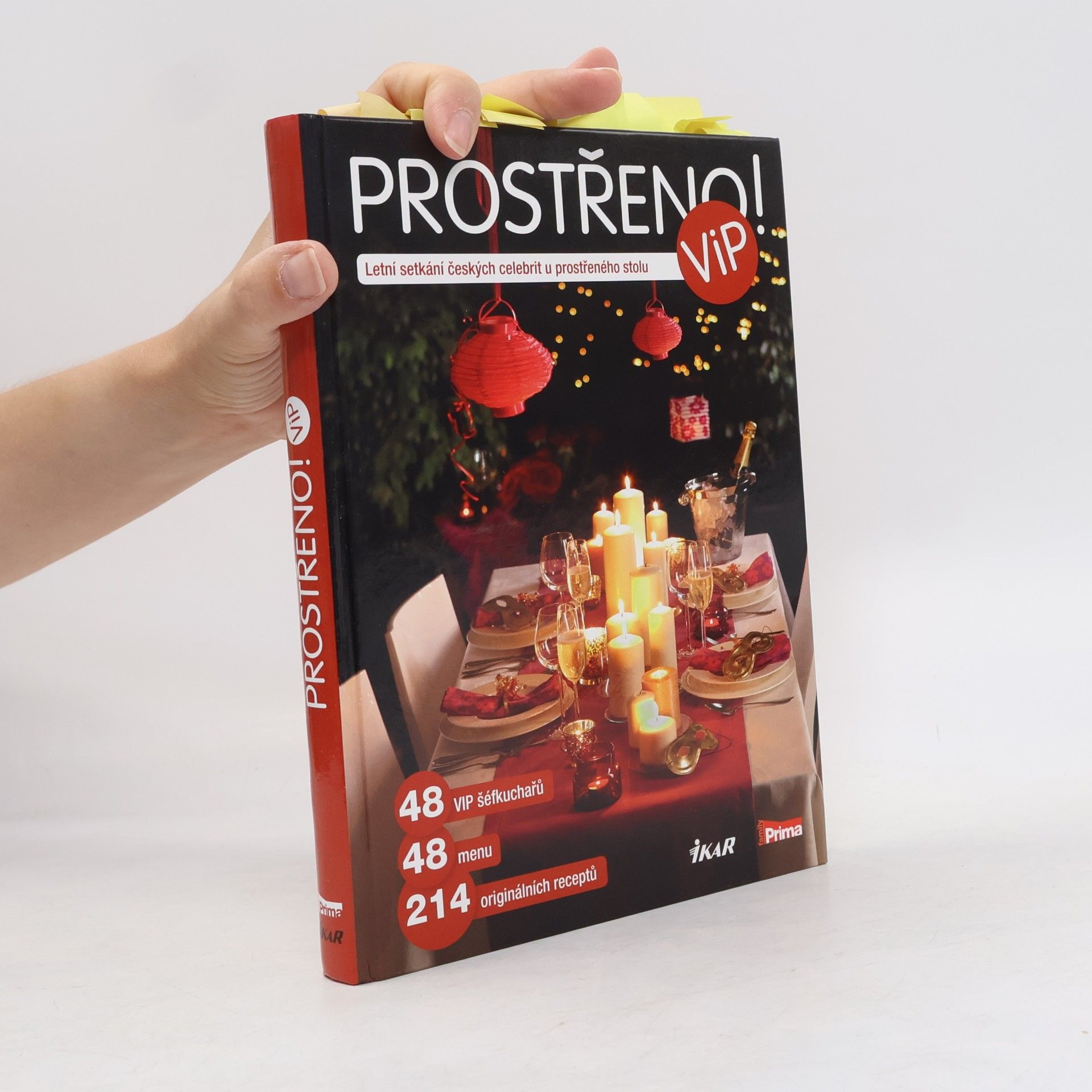 Marie Formáčková Prostřeno! ViP: Letní setkání českých celebrit u prostřeného stolu