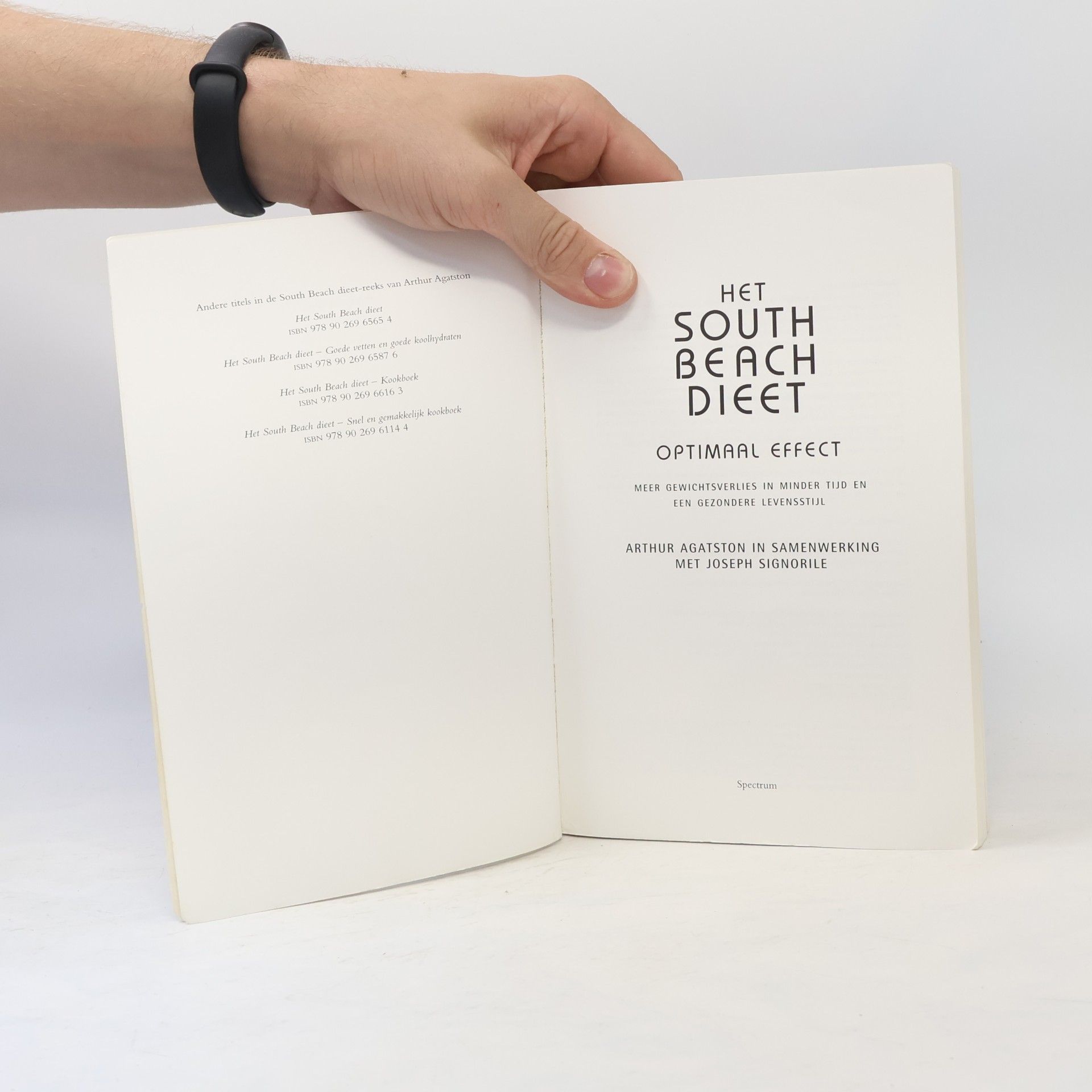 Arthur Agatston South Beach Dieet - Optimaal effect