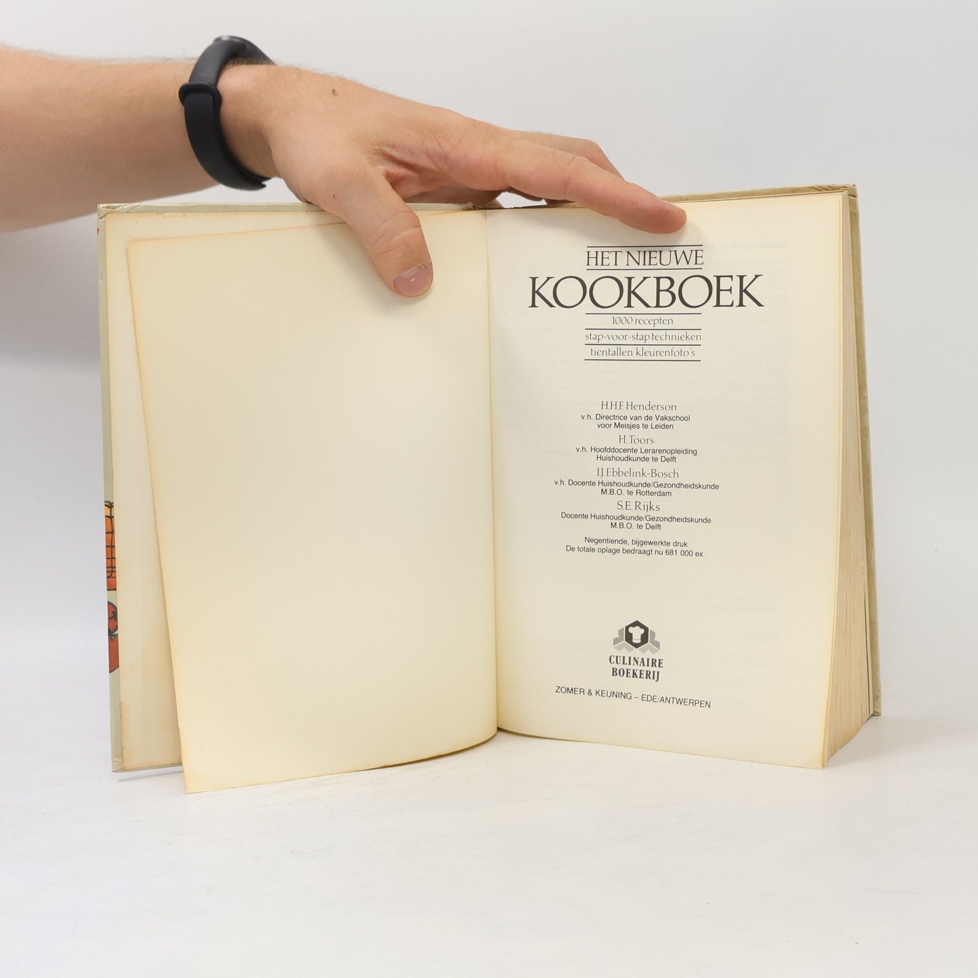 H. H. F. Henderson. Het Nieuwe Kookboek