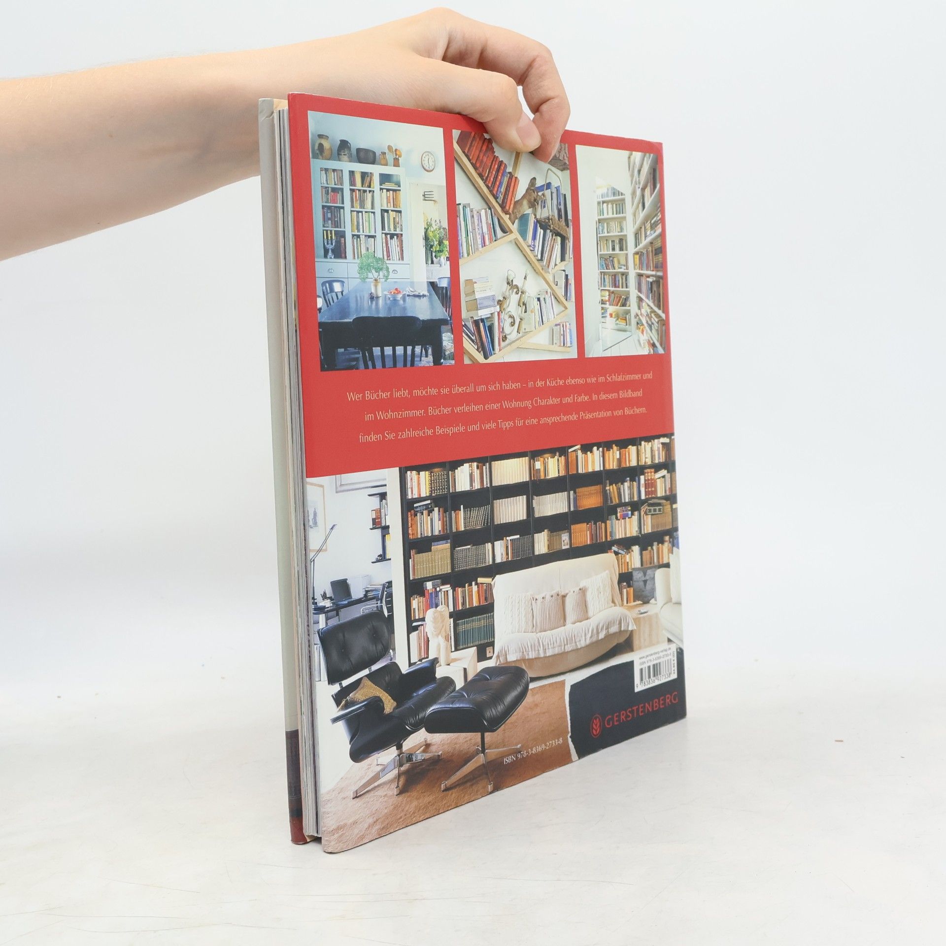 Damian Thompson Wohnen mit Büchern