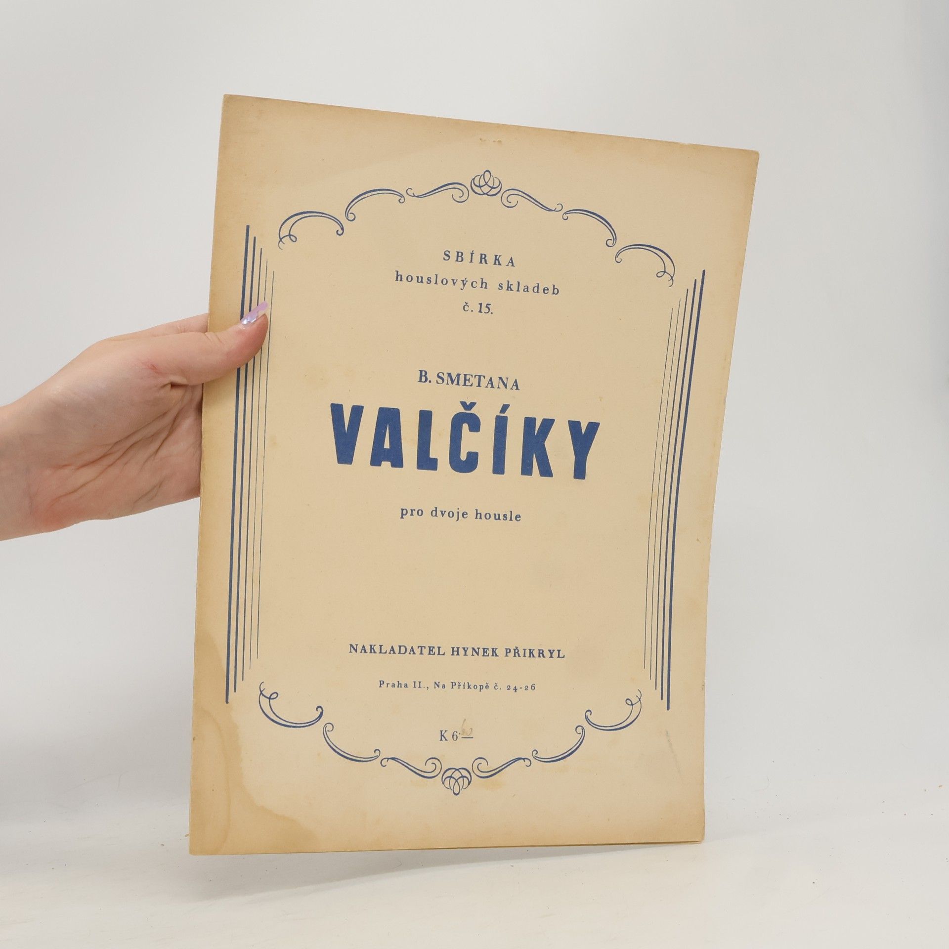 Bedřich Smetana Valčíky pro dvoje housle