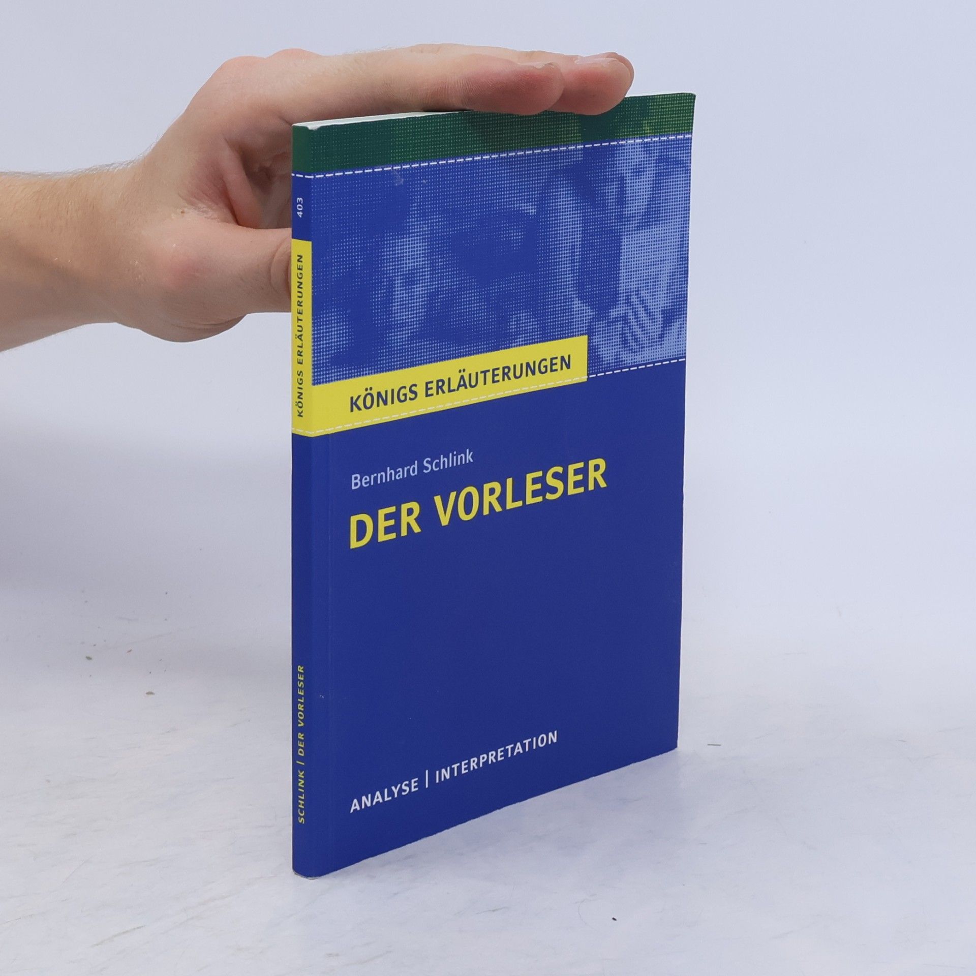 Bernhard Schlink Der Vorleser