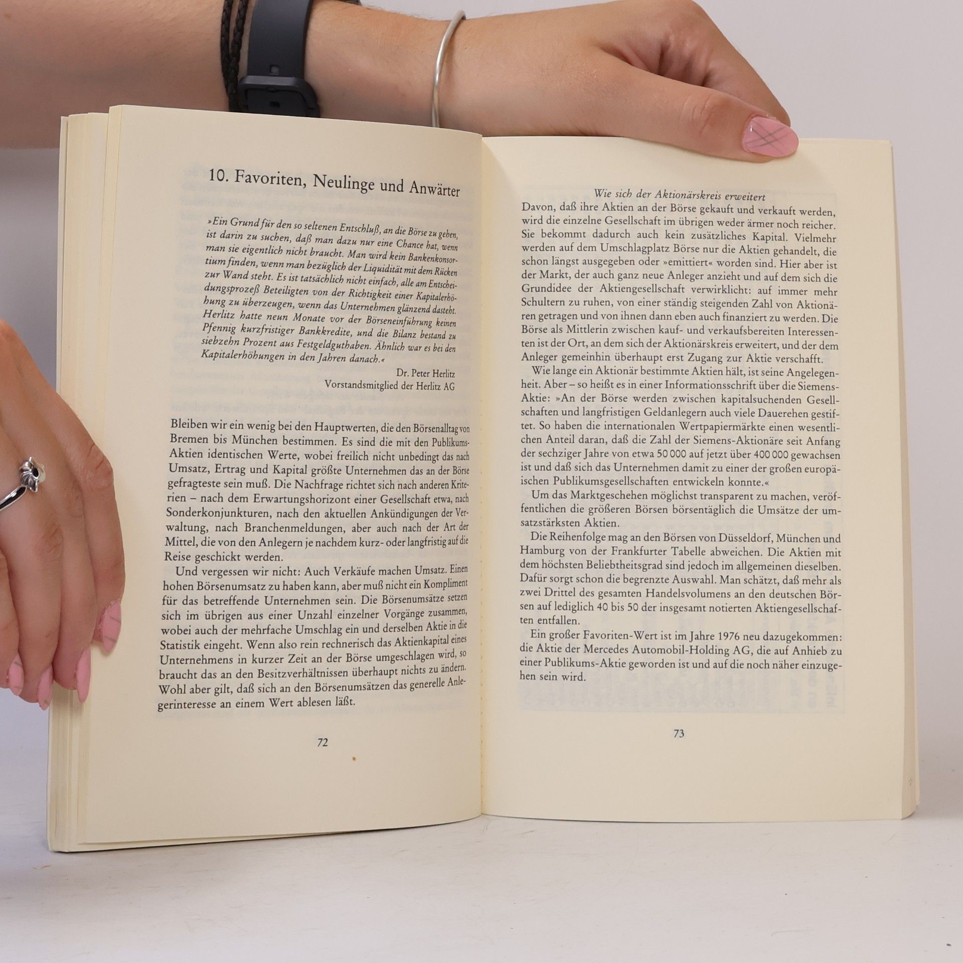 Hans Konradin Herdt Das Buch der Aktie