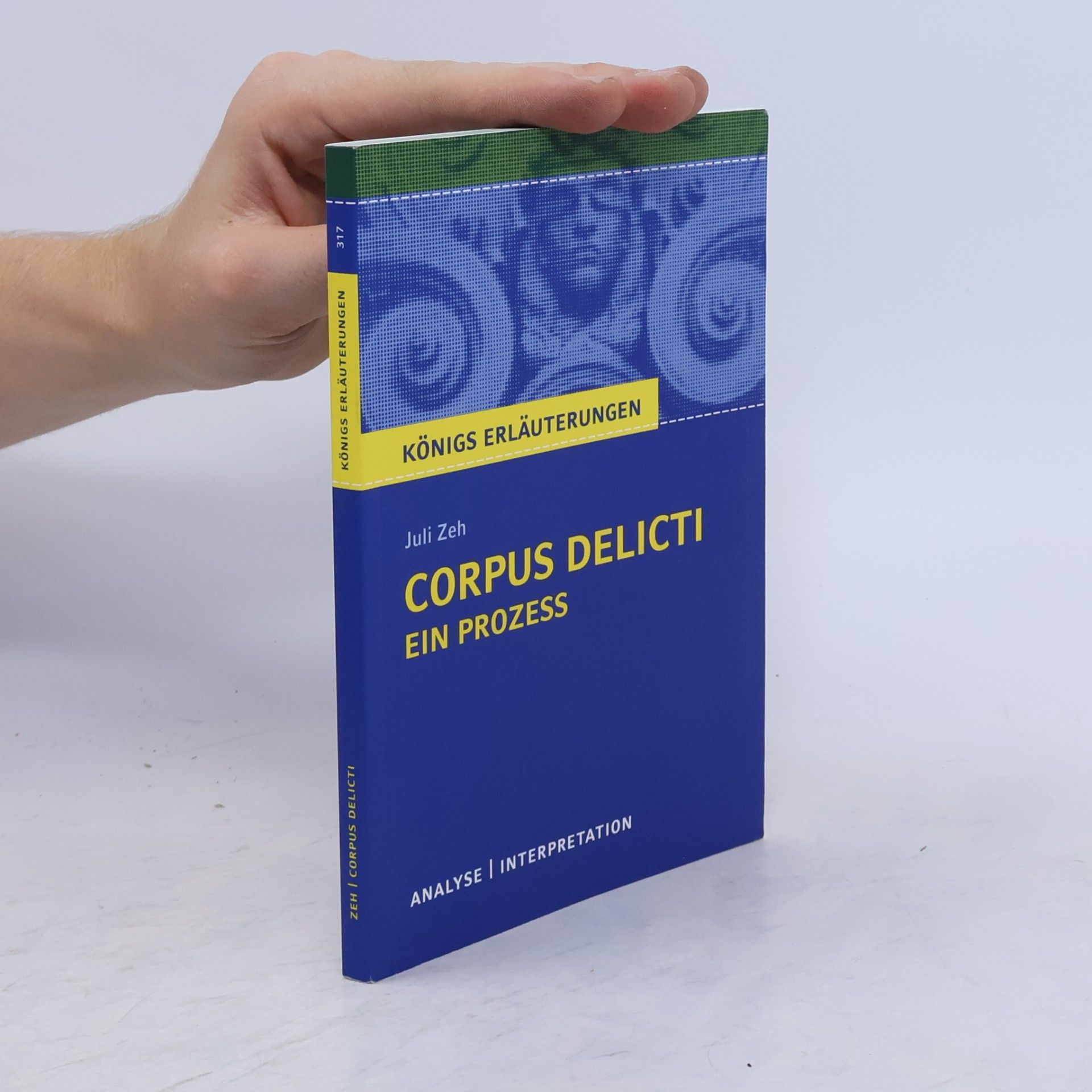 Thomas Möbius Textanalyse und Interpretation zu Juli Zeh, Corpus delicti, ein Prozess