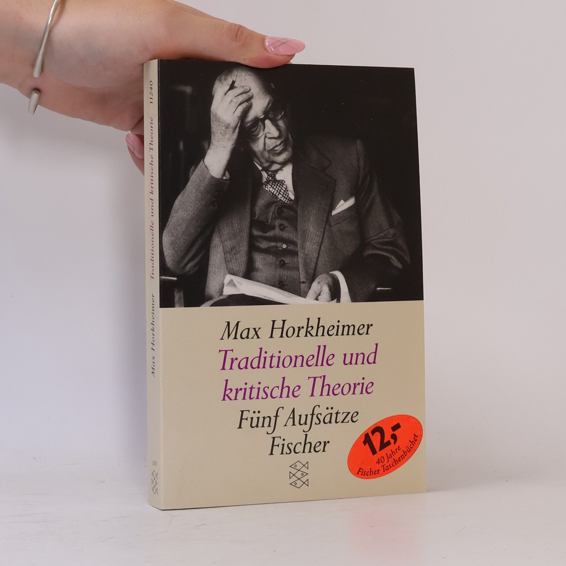 Max Horkheimer Traditionelle und kritische Theorie