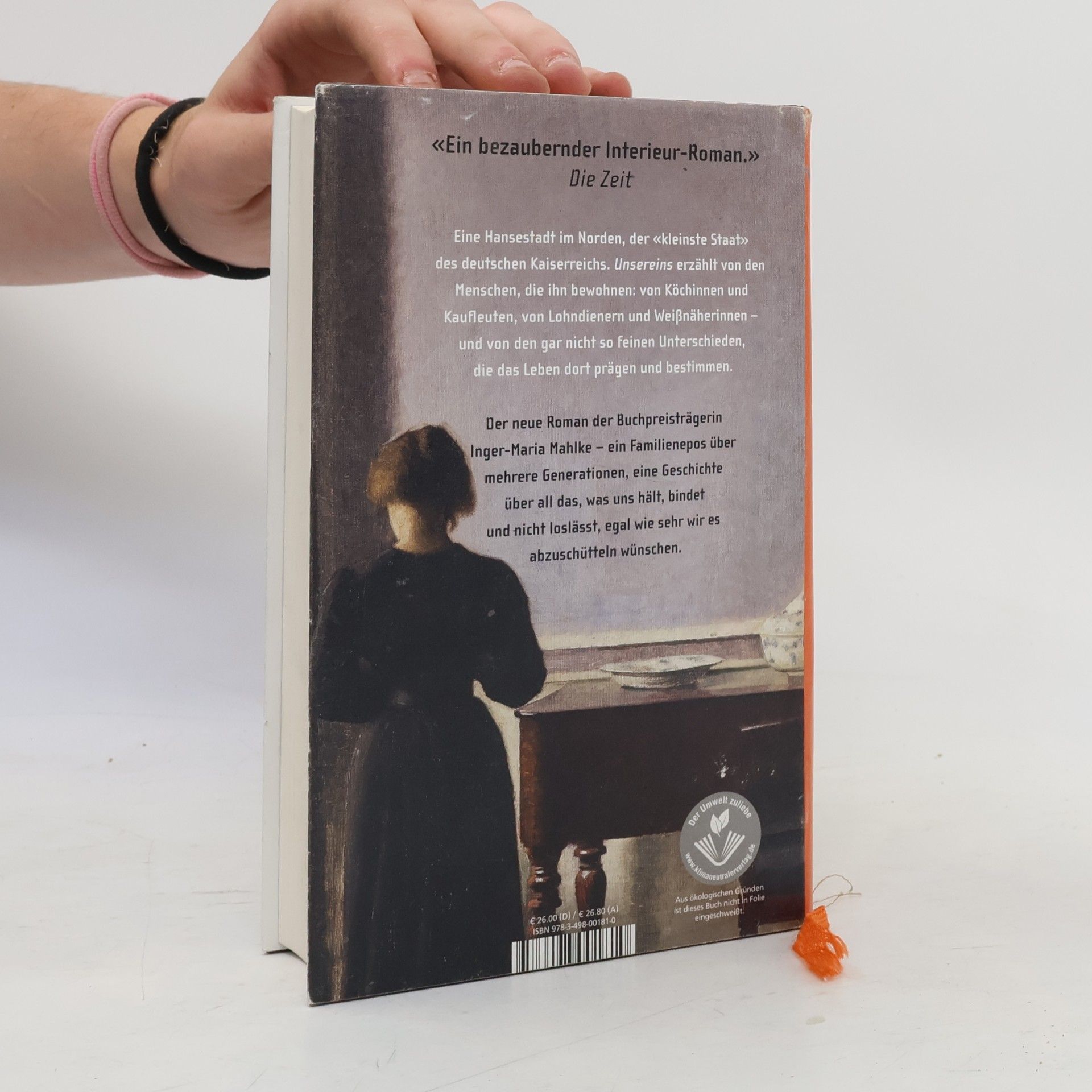 Inger-Maria Mahlke Unsereins