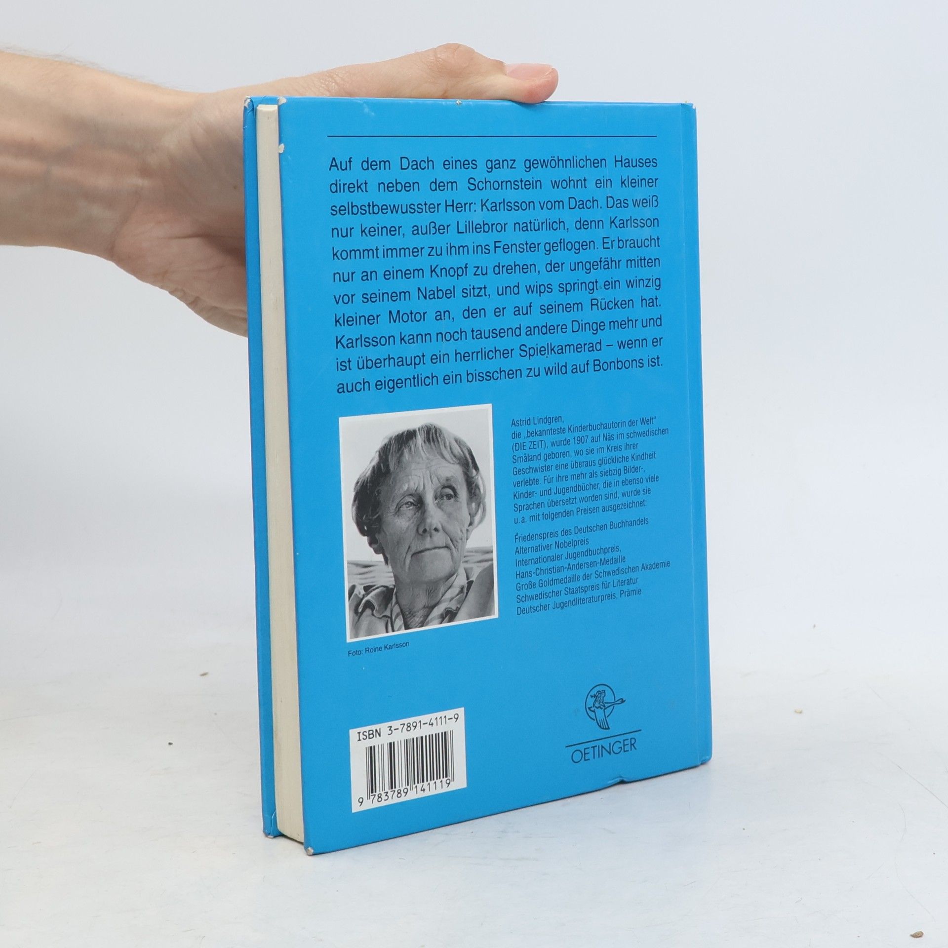 Astrid Lindgren Karlsson vom Dach