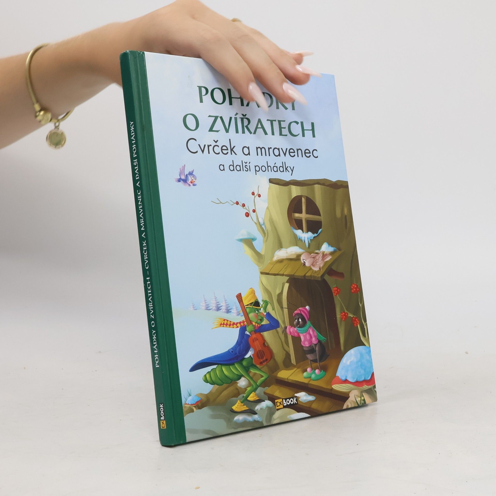 Autorenkollektiv Pohádky o zvířatech - Cvrček a mravenec a další pohádky