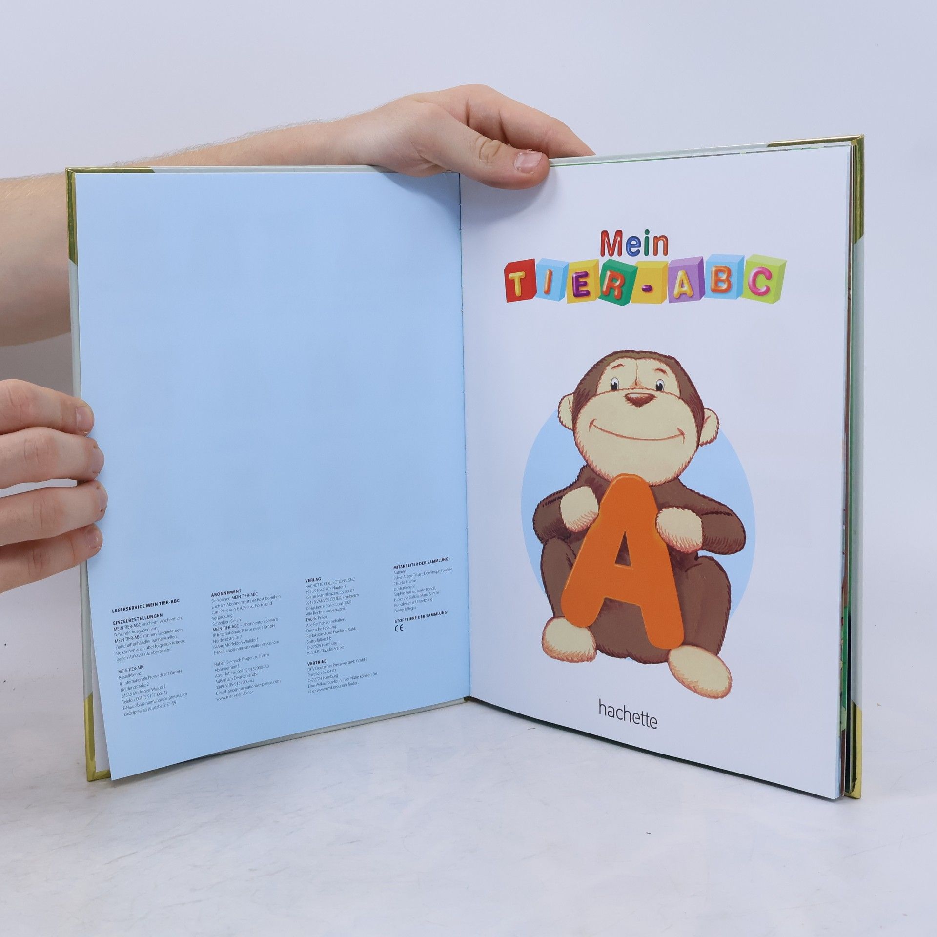 Autorenkollektiv Der Buchstabe A mit Anton dem Affen