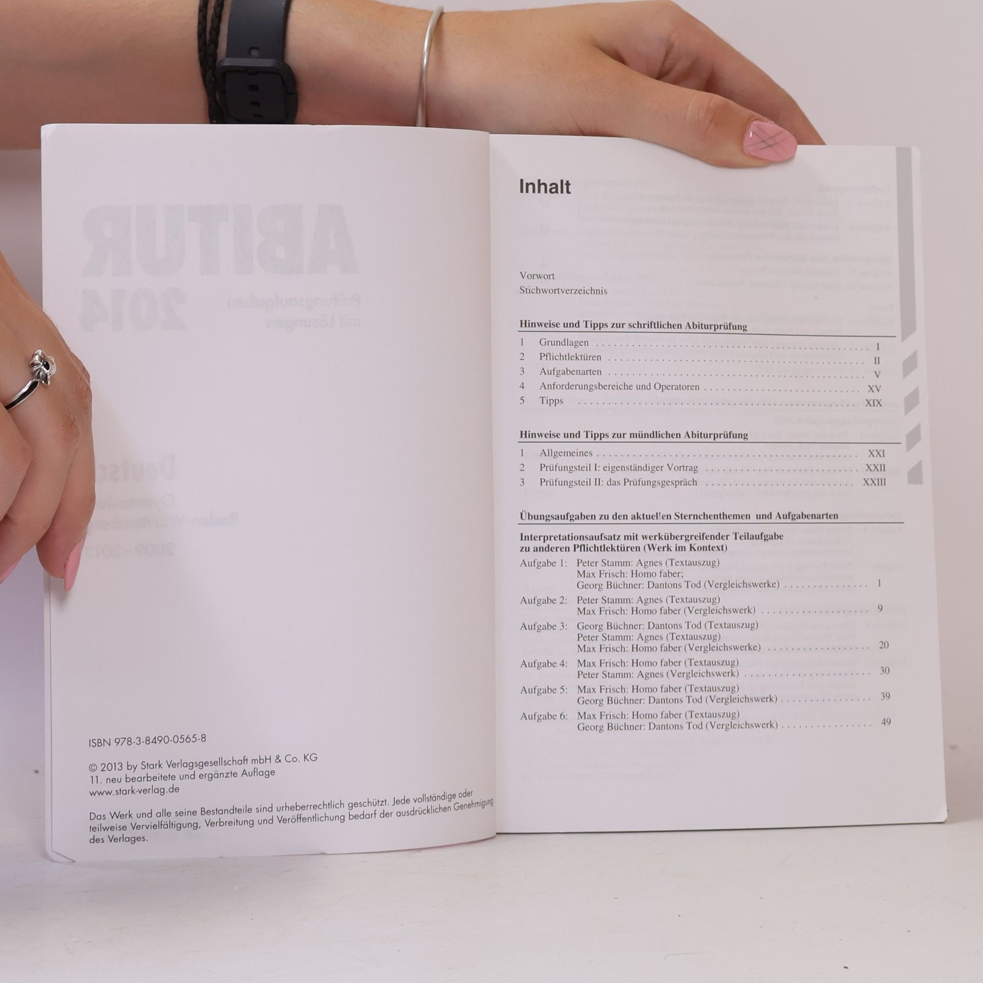 Florian Adelfinger Abitur-Prüfungsaufgaben Gymnasium Baden-Württemberg. Mit Lösungen / Deutsch 2014. Mit den aktuellen Sternchenthemen: Original-Prüfungsaufgaben
