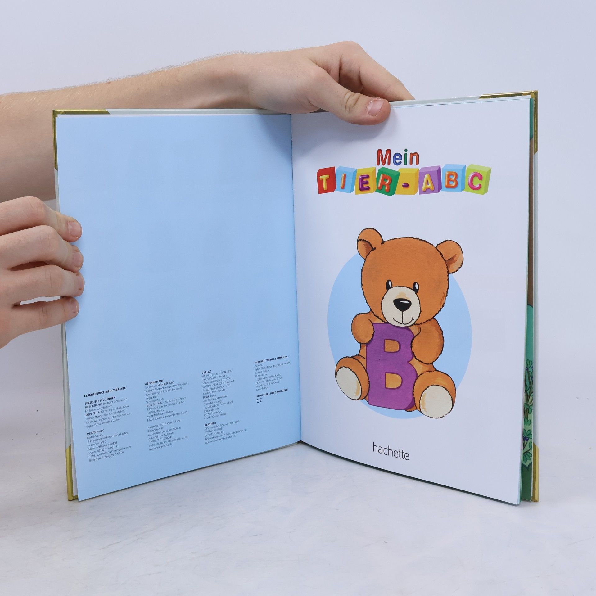 Kolektív autorov Die Buchstabe B mit Ben dem Bären