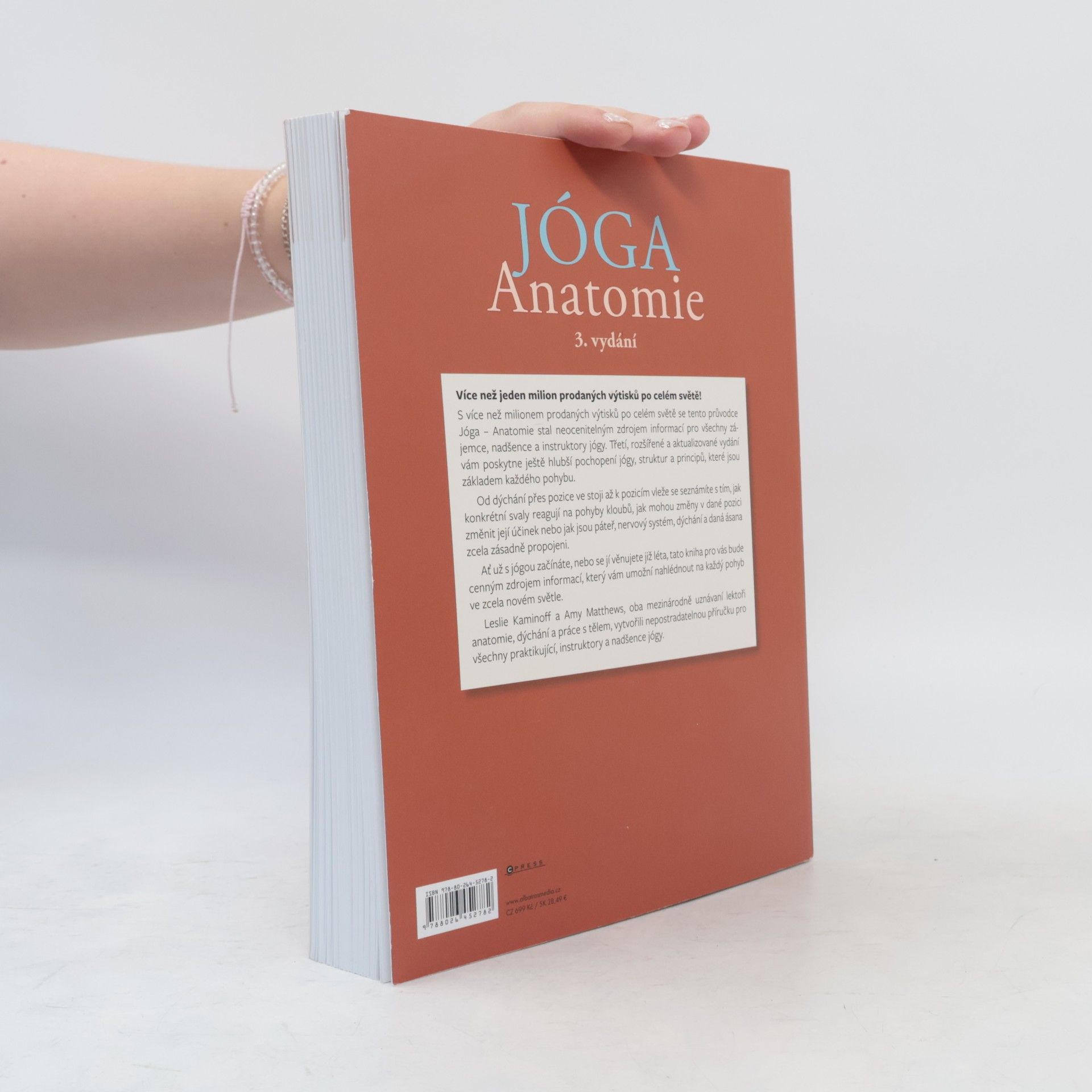 Leslie Kaminoff JÓGA – anatomie, 3. vydání
