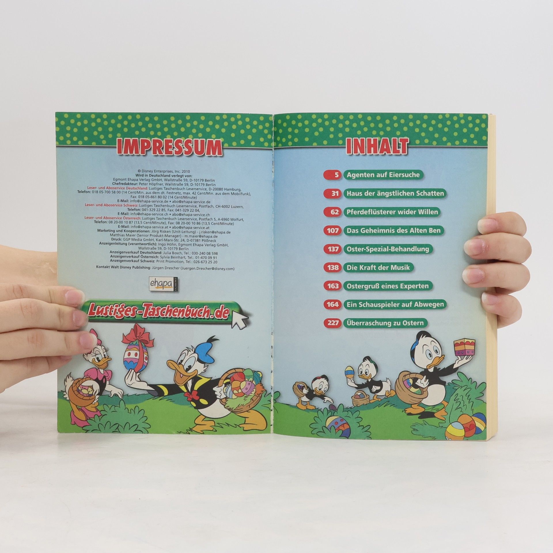 Various authors Lustiges Taschenbuch. Frohe Ostern 2