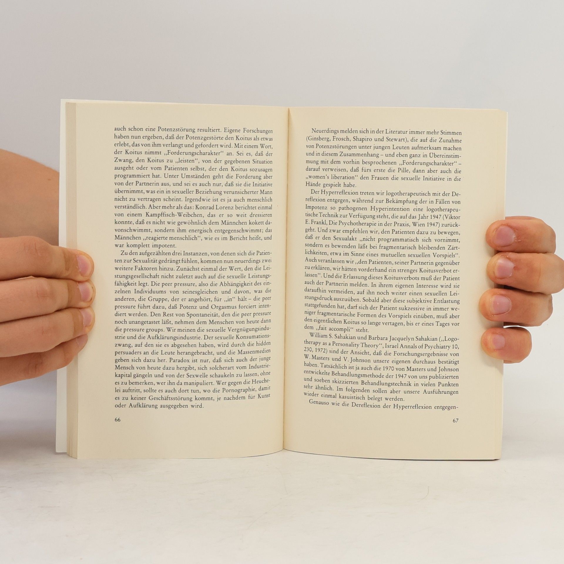 Viktor Frankl Das Leiden am sinnlosen Leben