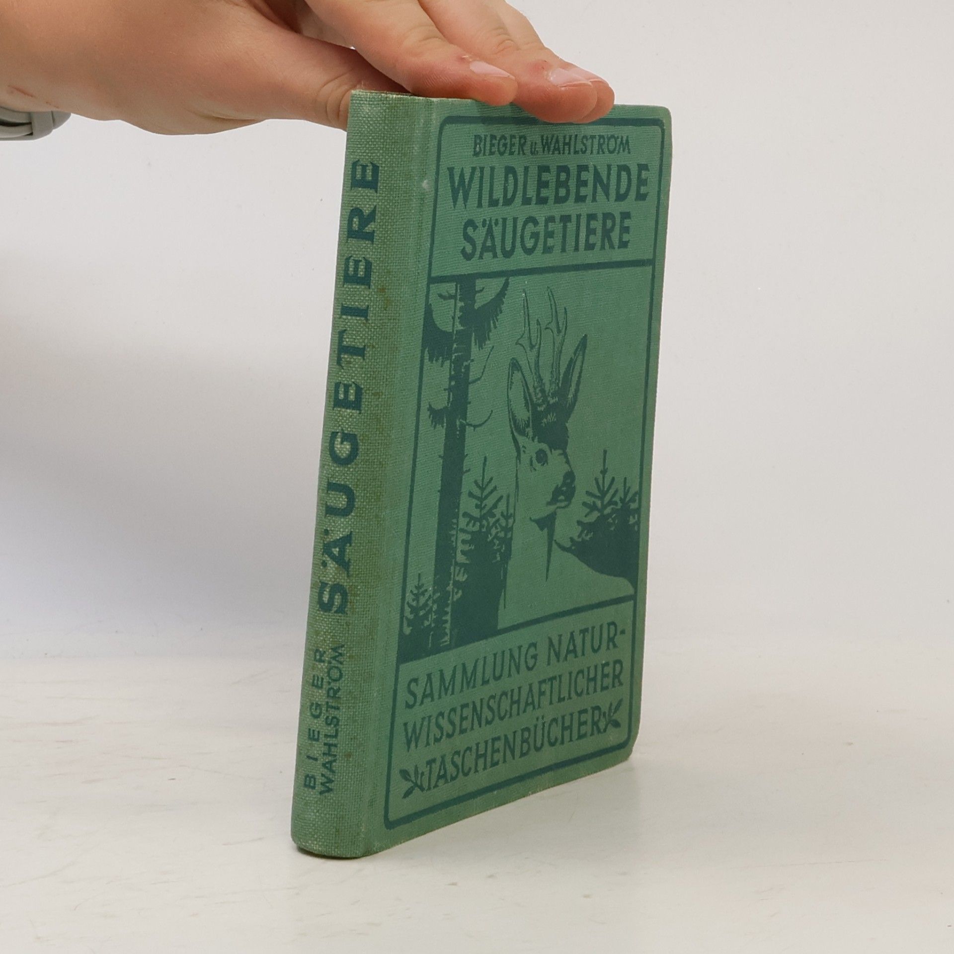 A. Wahlström Die Wildlebenden Säugetiere Mitteleuropas