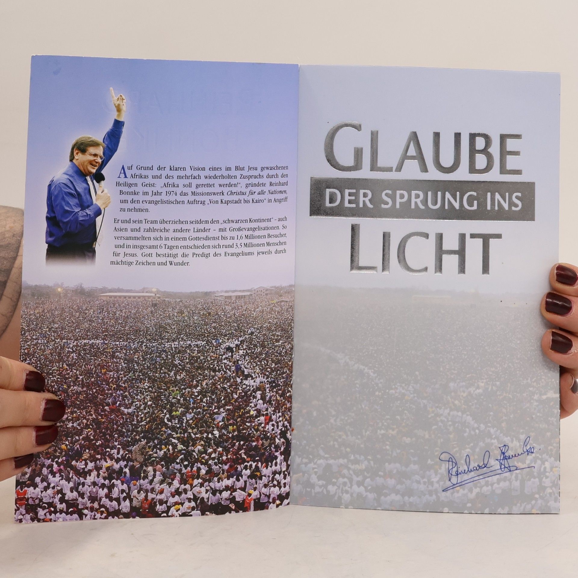 Reinhard Bonnke Glaube - Der Sprung ins Licht
