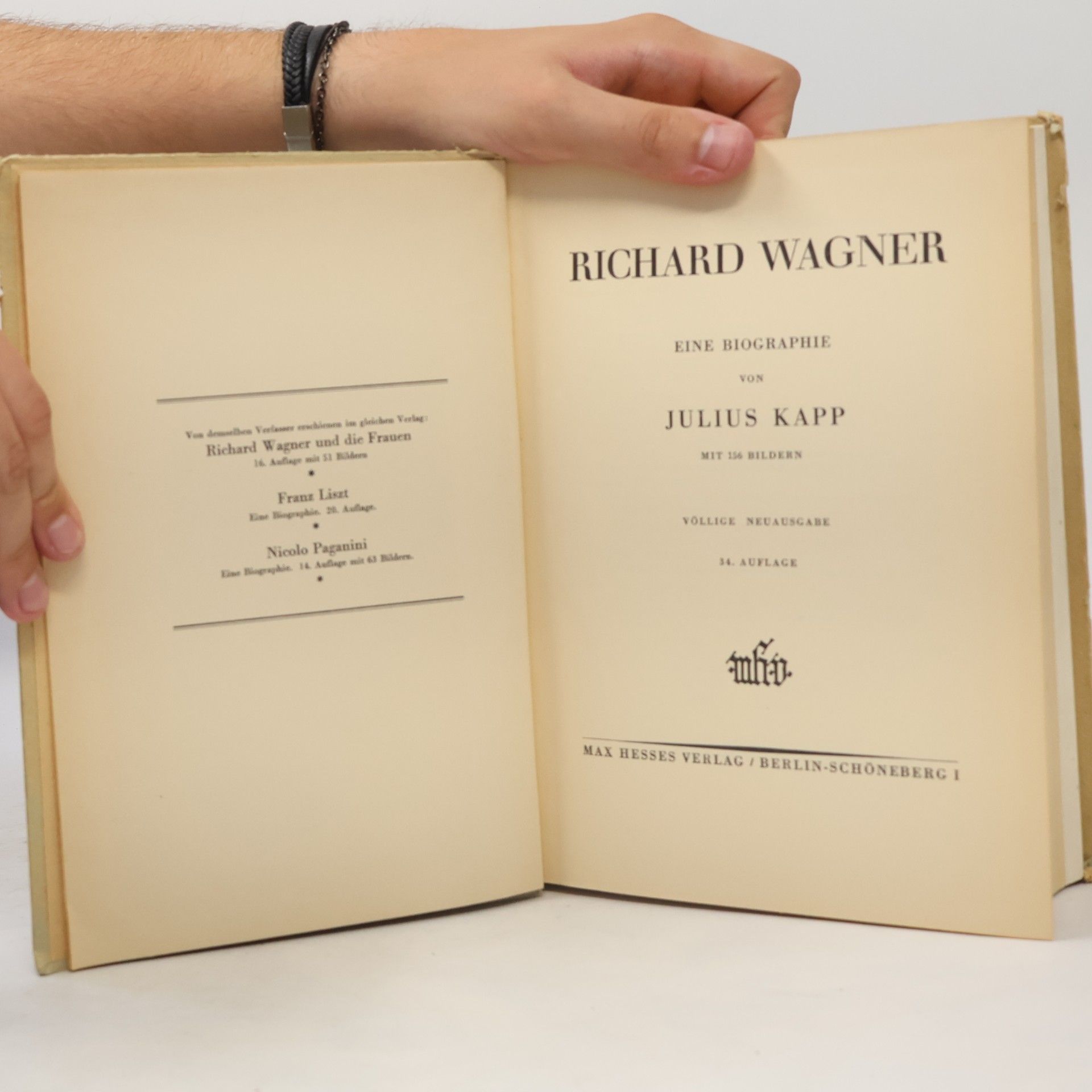 Julius Kapp Richard Wagner
