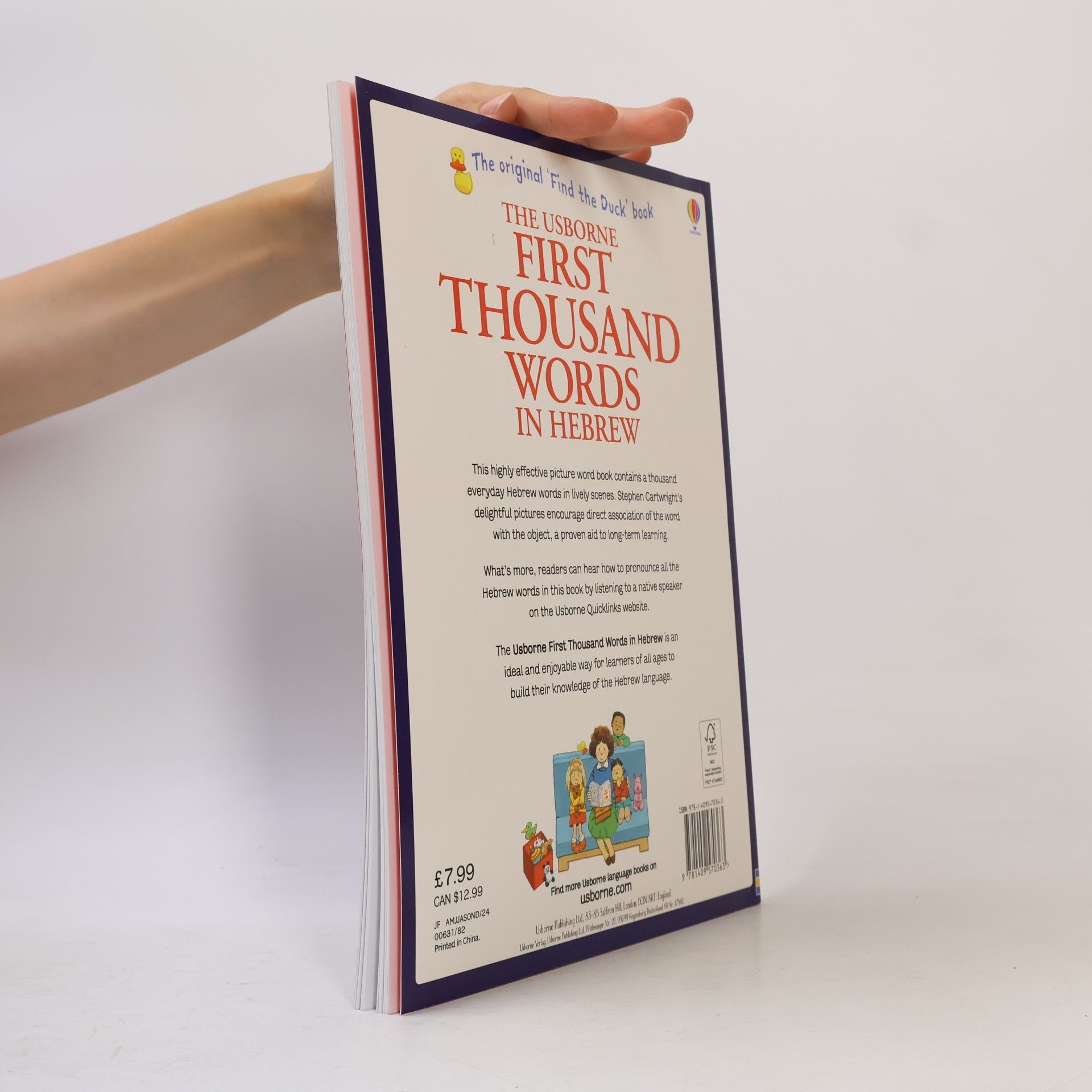 Heather Amery The Usborne First Thousand Words in Hebrew