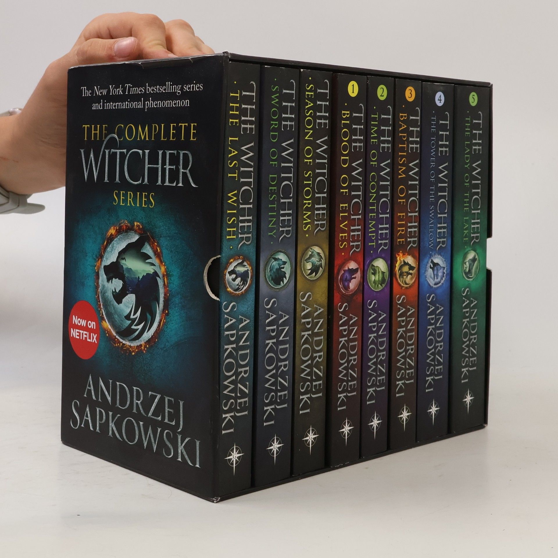 Andrzej Sapkowski The Witcher Boxed Set 1-8