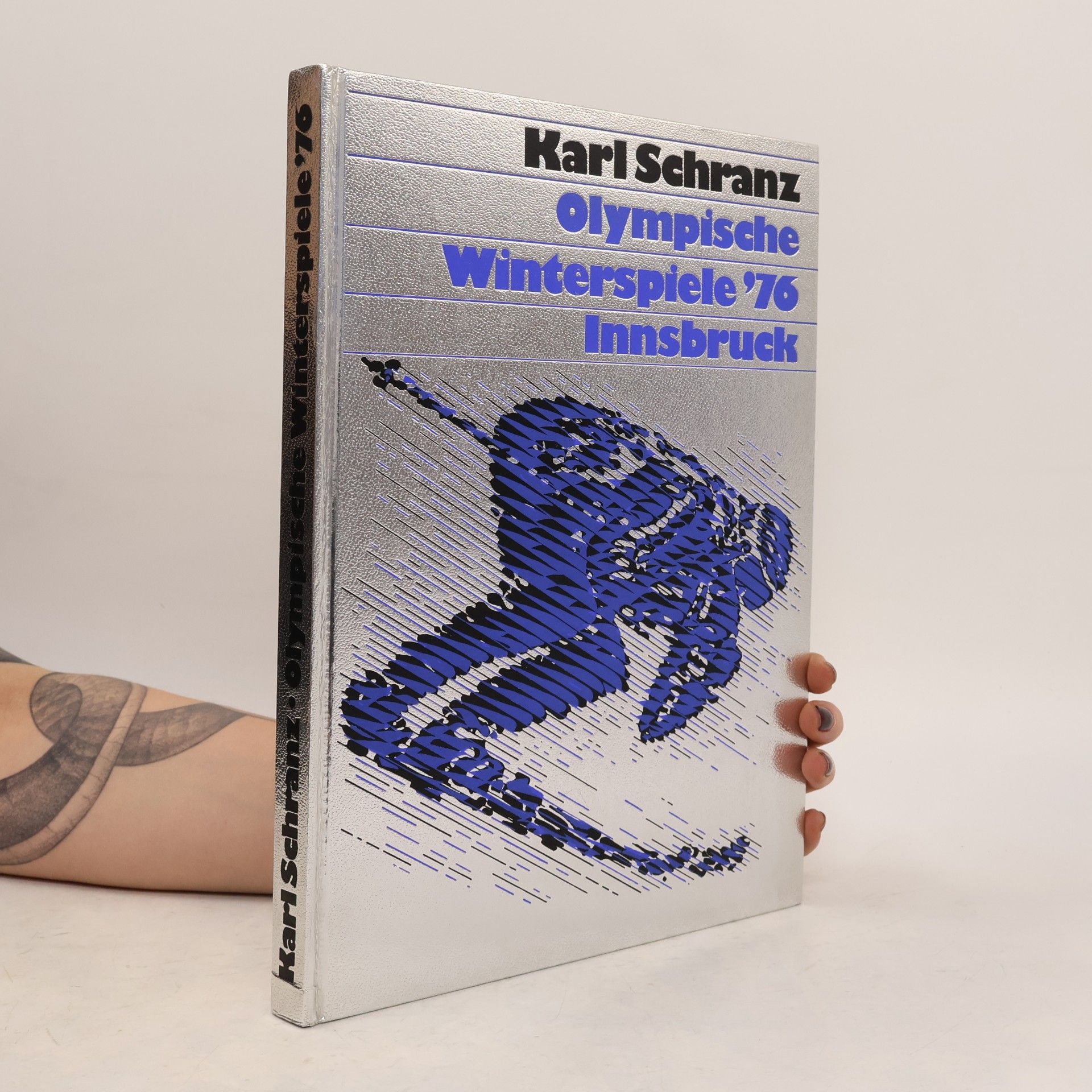 Karl Schranz Olympische Winterspiele '76. Innsbruck (číslovaný výtisk)