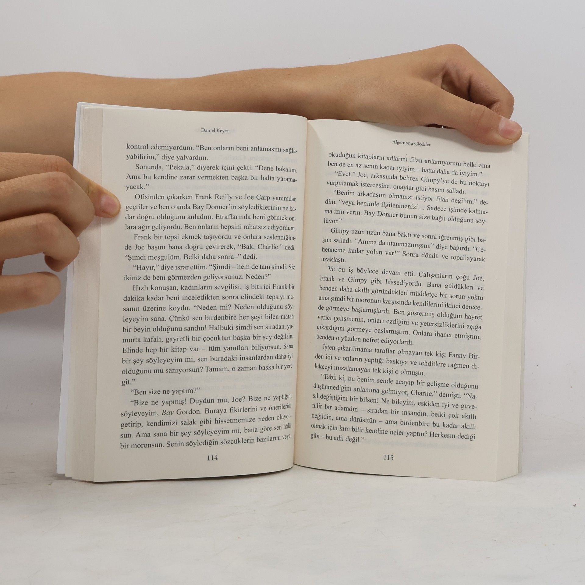 Daniel Keyes Algernon'a Cicekler