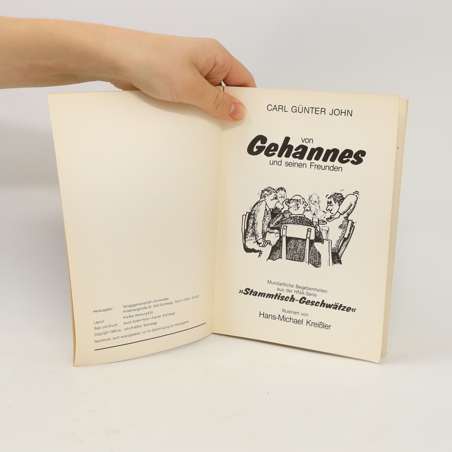 Carl Günter John Von Gehannes und seinen Freunden