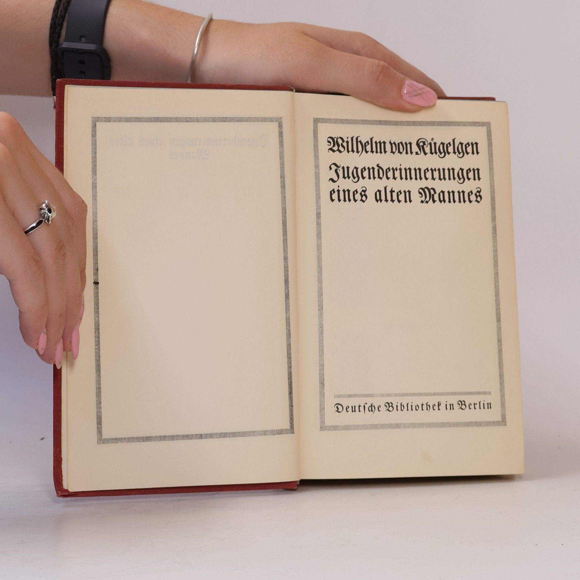 Wilhelm von Kügelgen Jugenderinnerungen eines alten Mannes